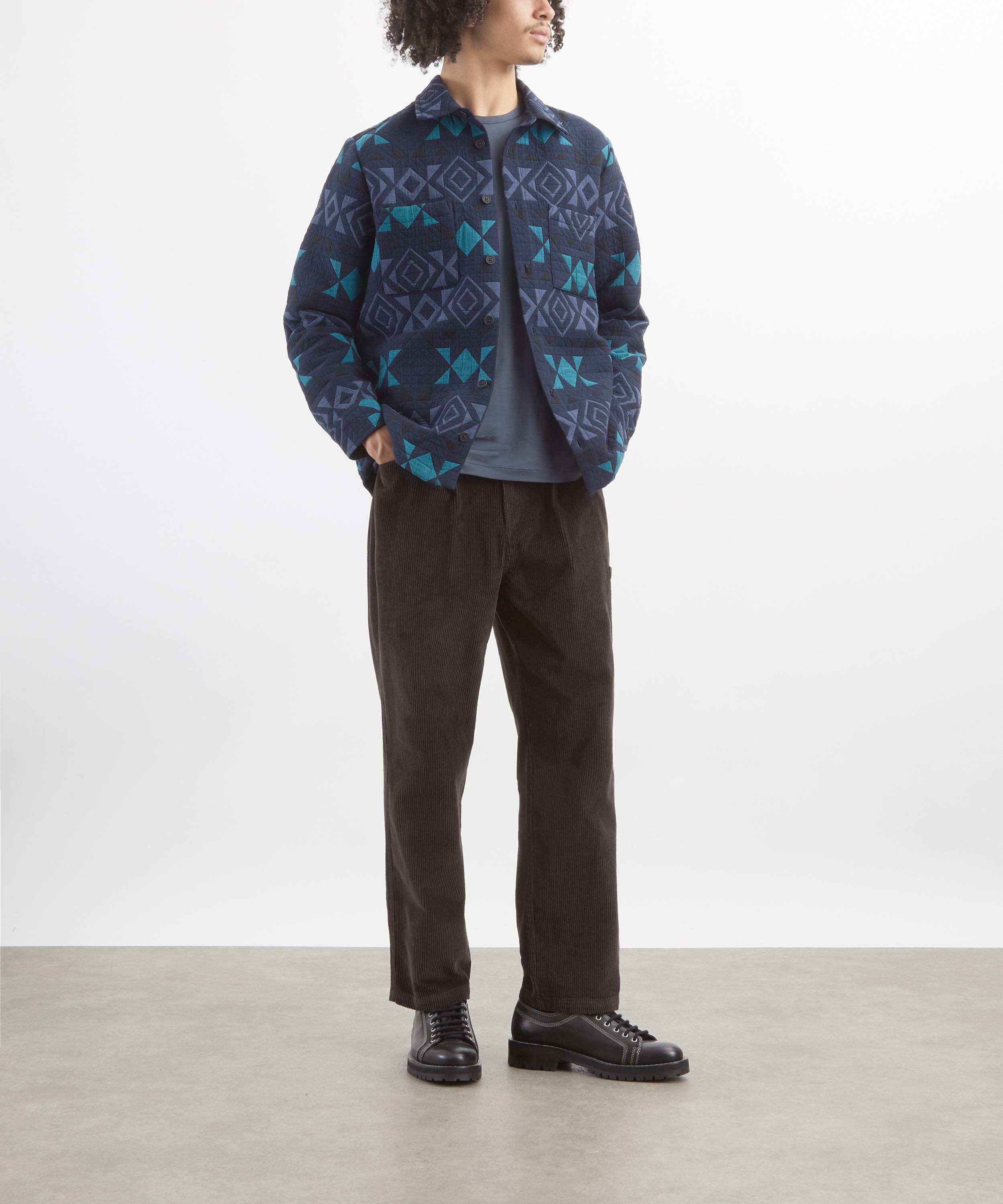 FrizmWORKS - Wide One Tuck Corduroy Trousers image number 1