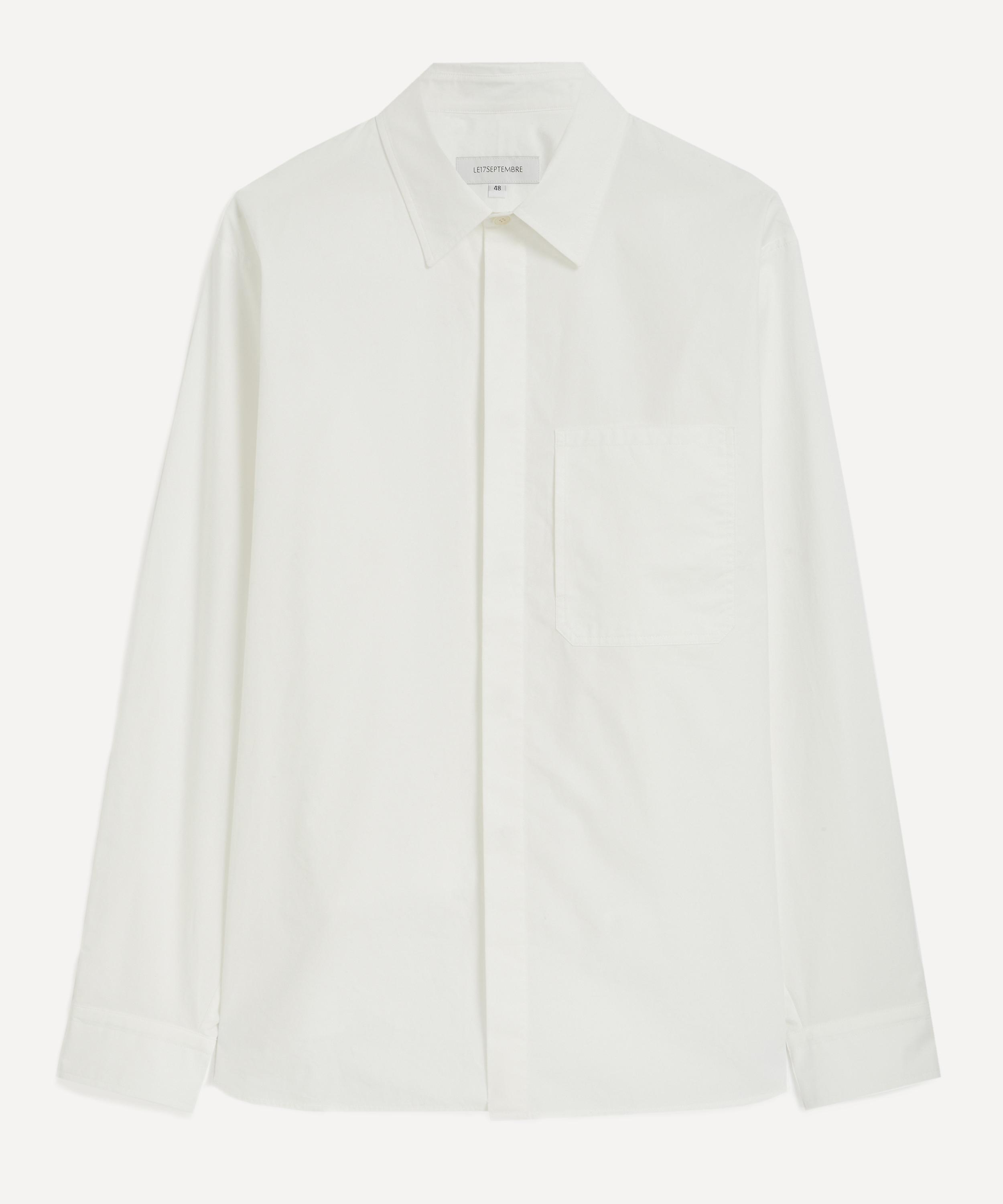 Le17septembre - White Raglan Long-Sleeve Shirt image number 0