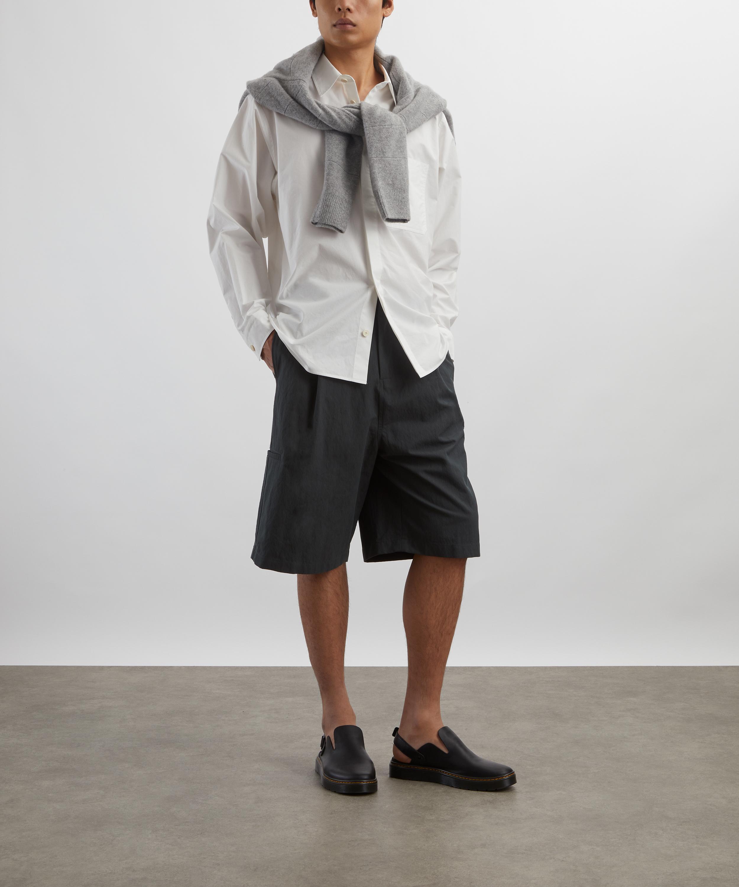 Le17septembre - White Raglan Long-Sleeve Shirt image number 1