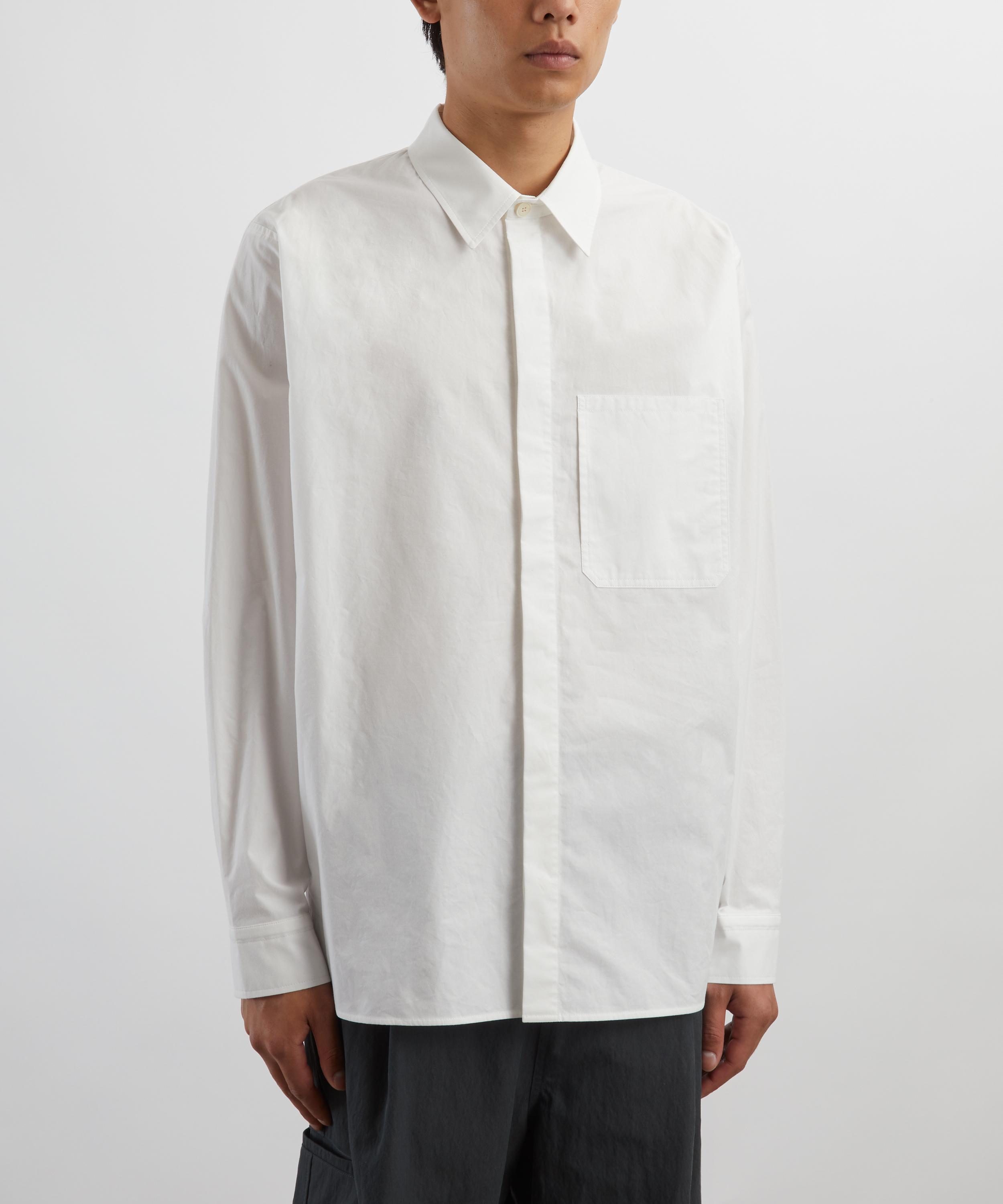 Le17septembre - White Raglan Long-Sleeve Shirt image number 2