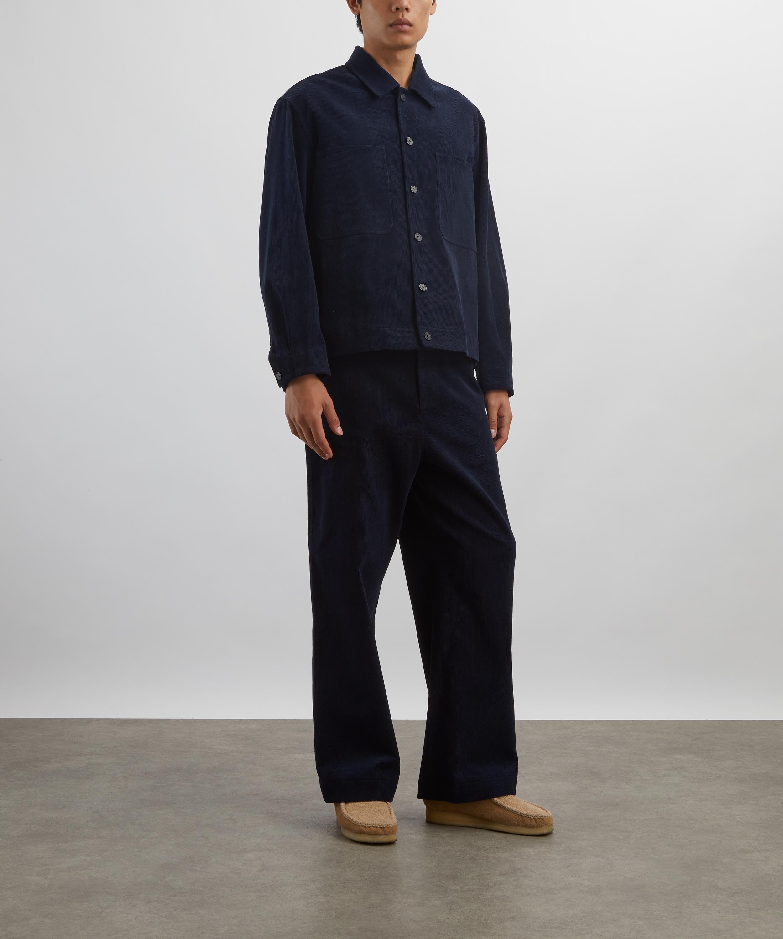 Le17septembre - Side Button Corduroy Trousers image number 1