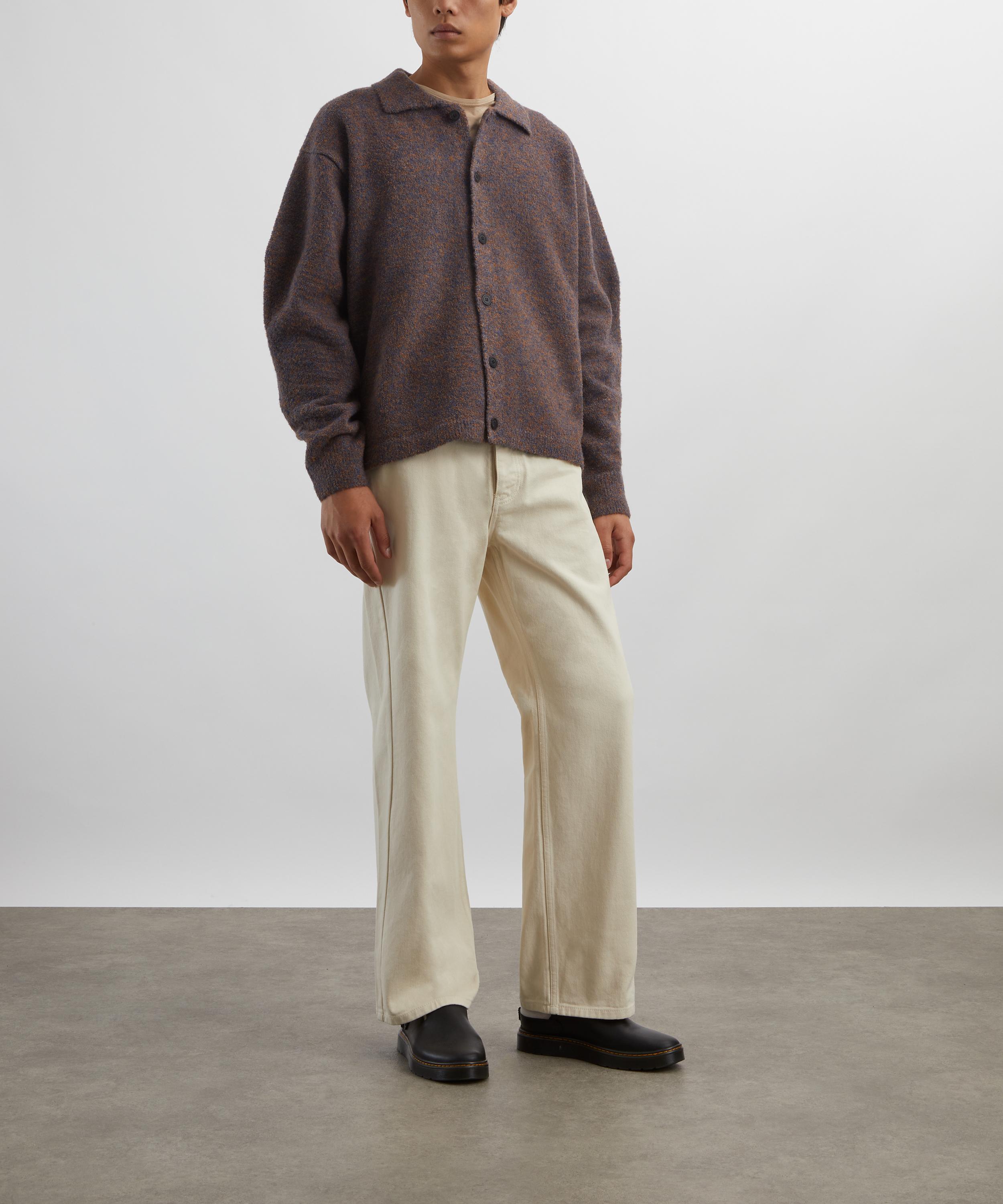 Le17septembre - Ivory Engineered Wide-Leg Jeans image number 1