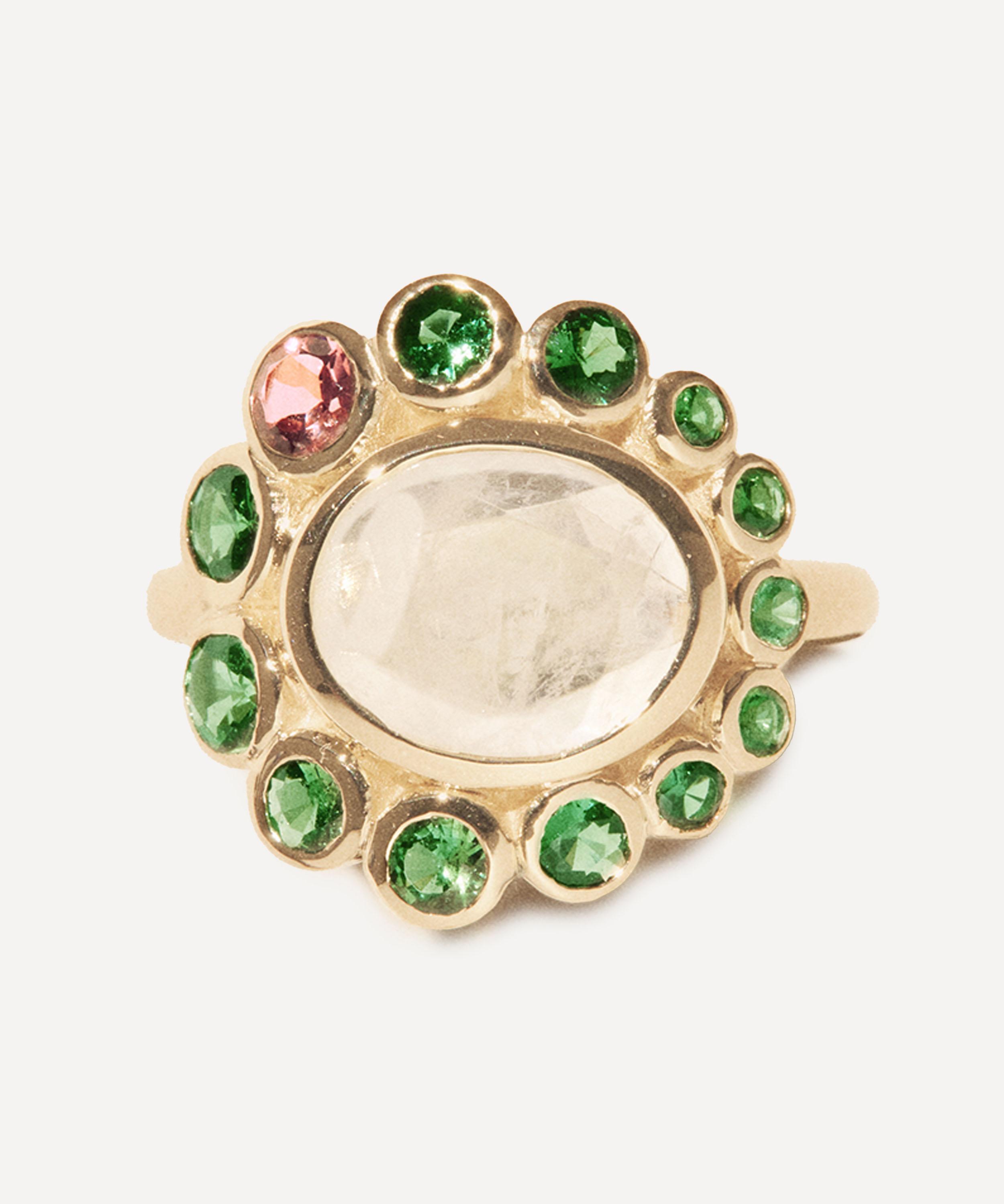 Pascale Monvoisin - 9ct Gold Jasmine Tsavorite Ring image number 0
