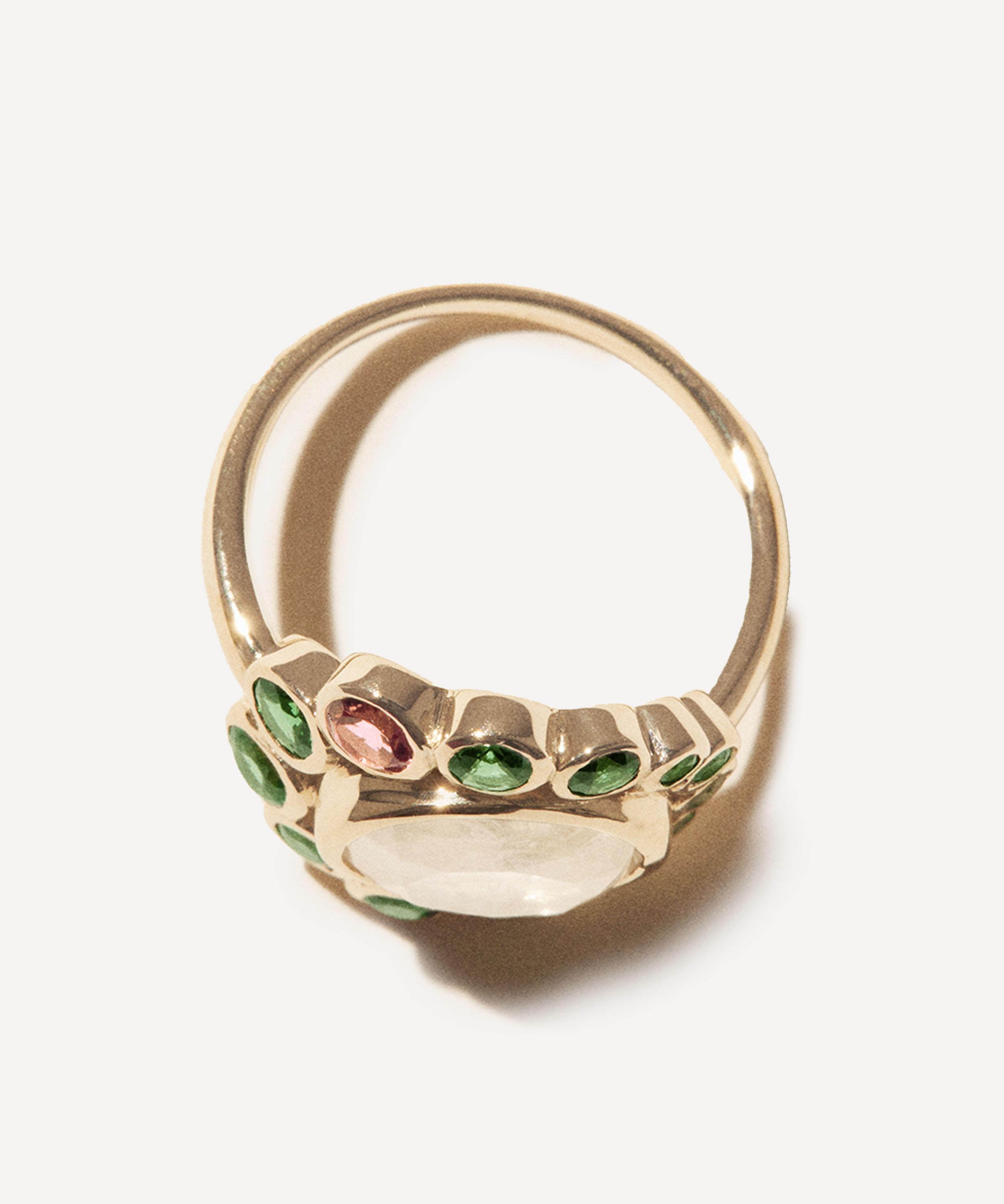 Pascale Monvoisin - 9ct Gold Jasmine Tsavorite Ring image number 1