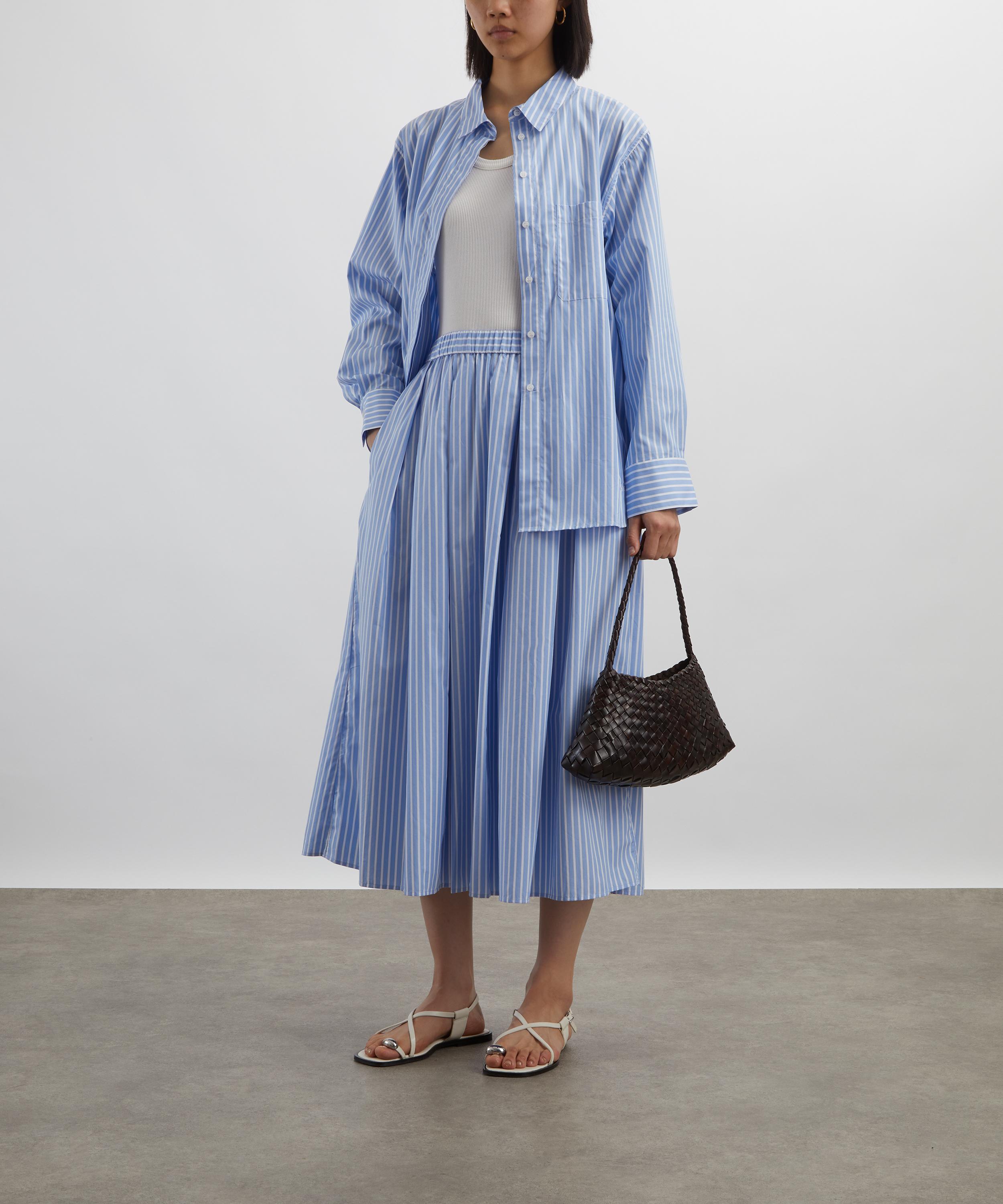 Stylein - Jansell Blue-White Stripe Shirt image number 1