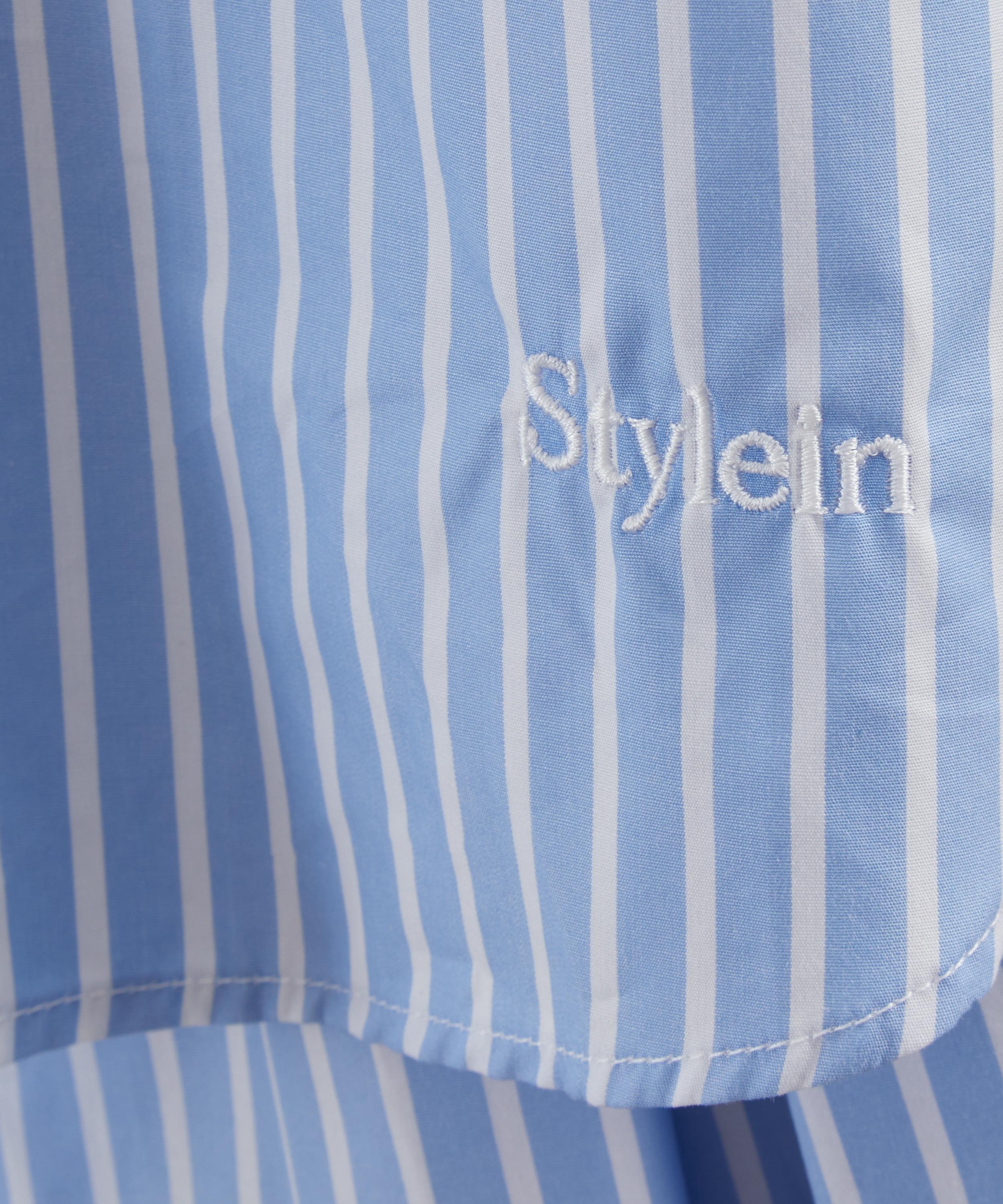 Stylein - Jansell Blue-White Stripe Shirt image number 4