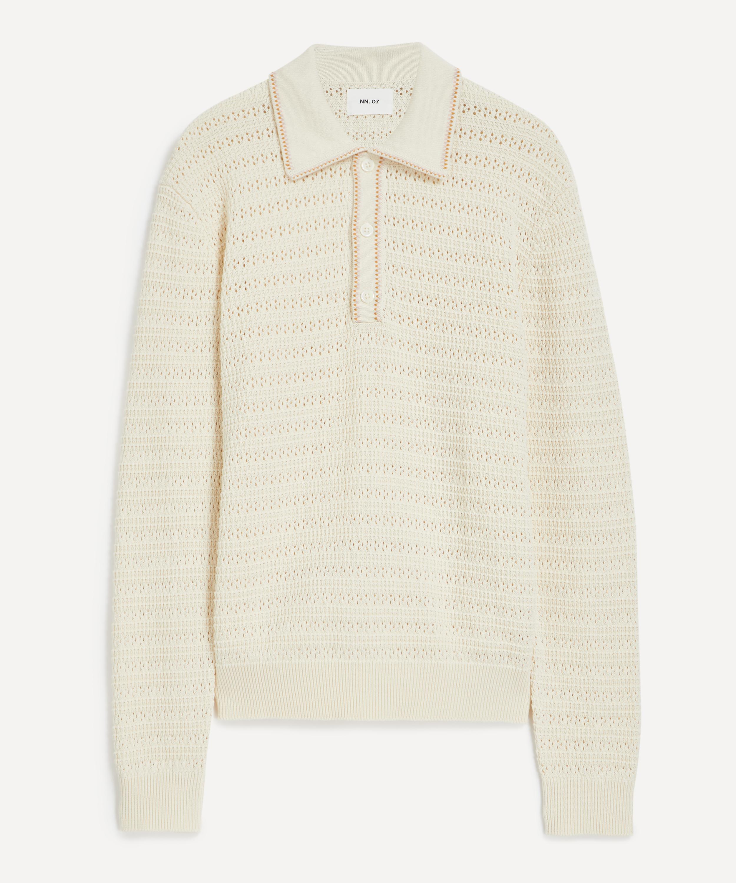 NN07 - Josh Cotton-Knit Polo Shirt image number 0