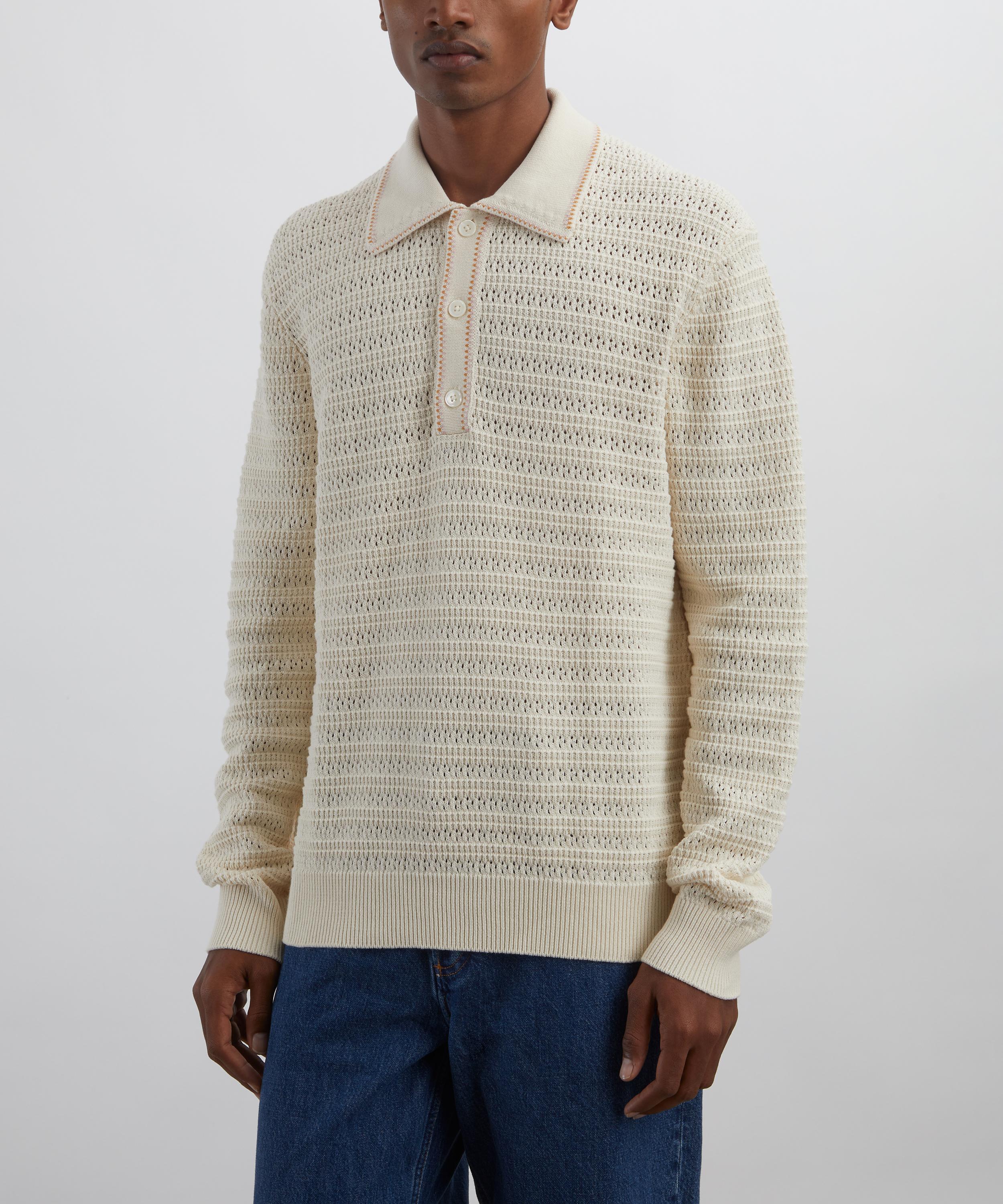 NN07 - Josh Cotton-Knit Polo Shirt image number 2