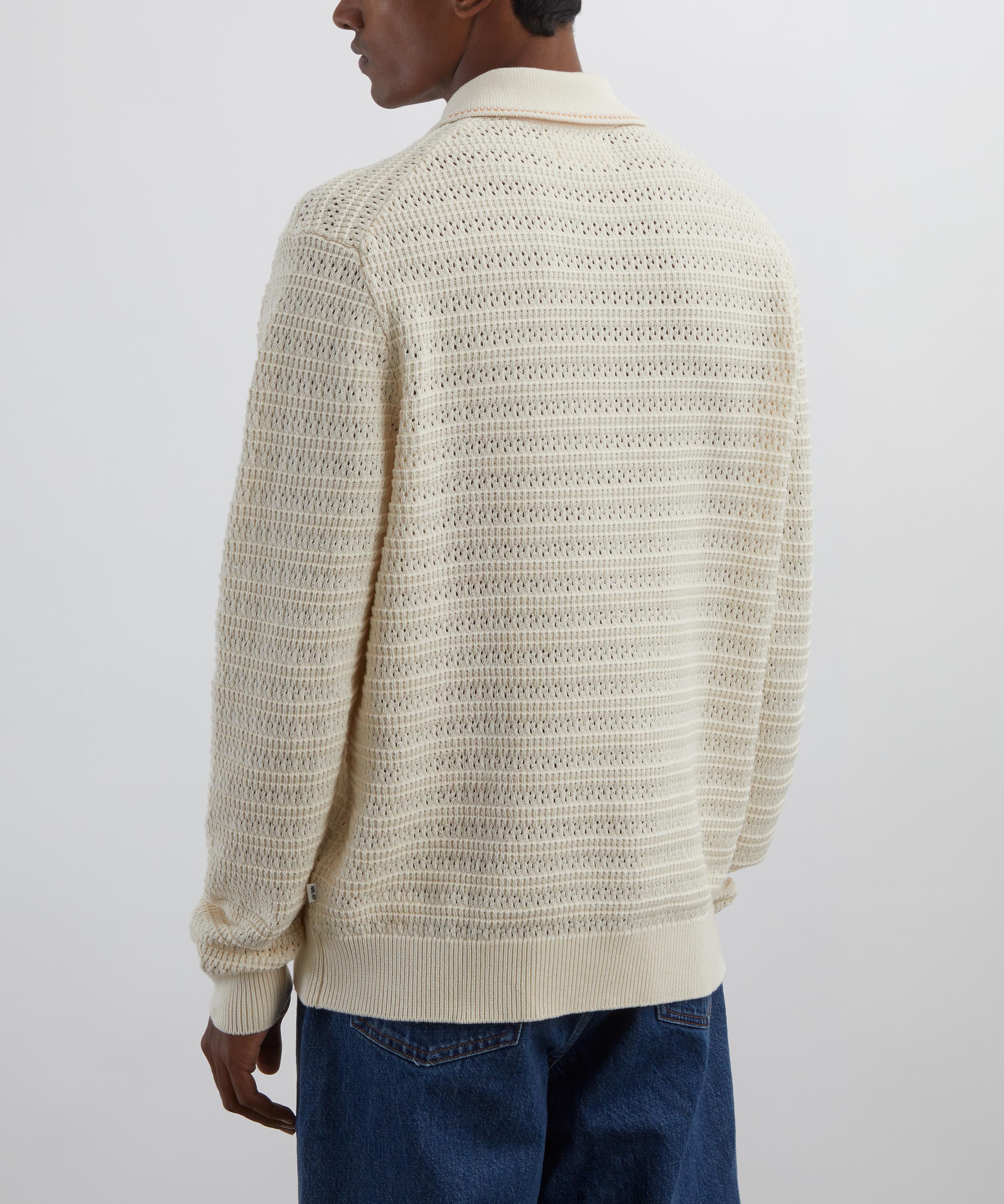 NN07 - Josh Cotton-Knit Polo Shirt image number 3