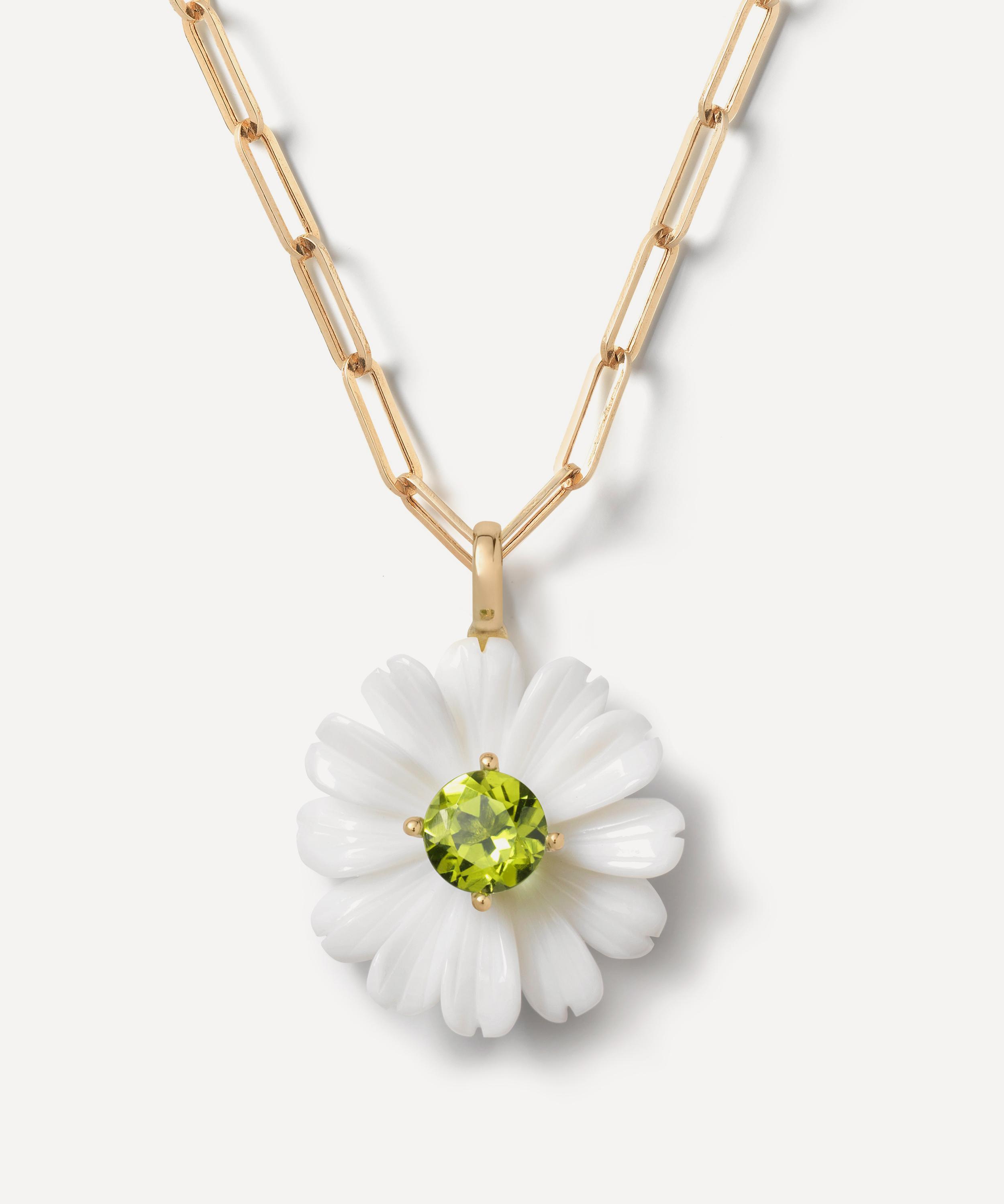 Sophie Joanne - 14ct Gold Wildflower Pendant image number 0