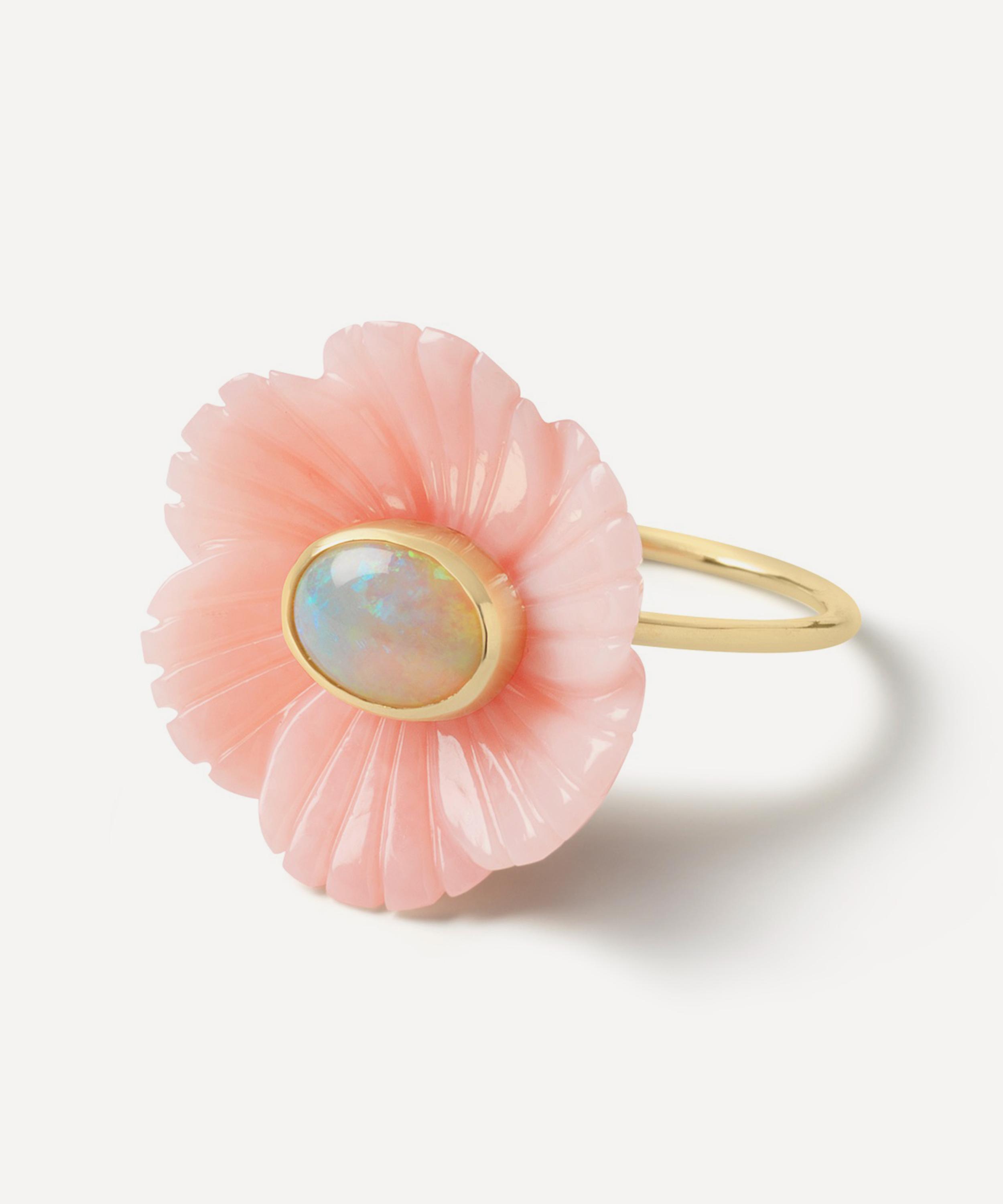Sophie Joanne - 14ct Gold Small Paradise Flower Ring