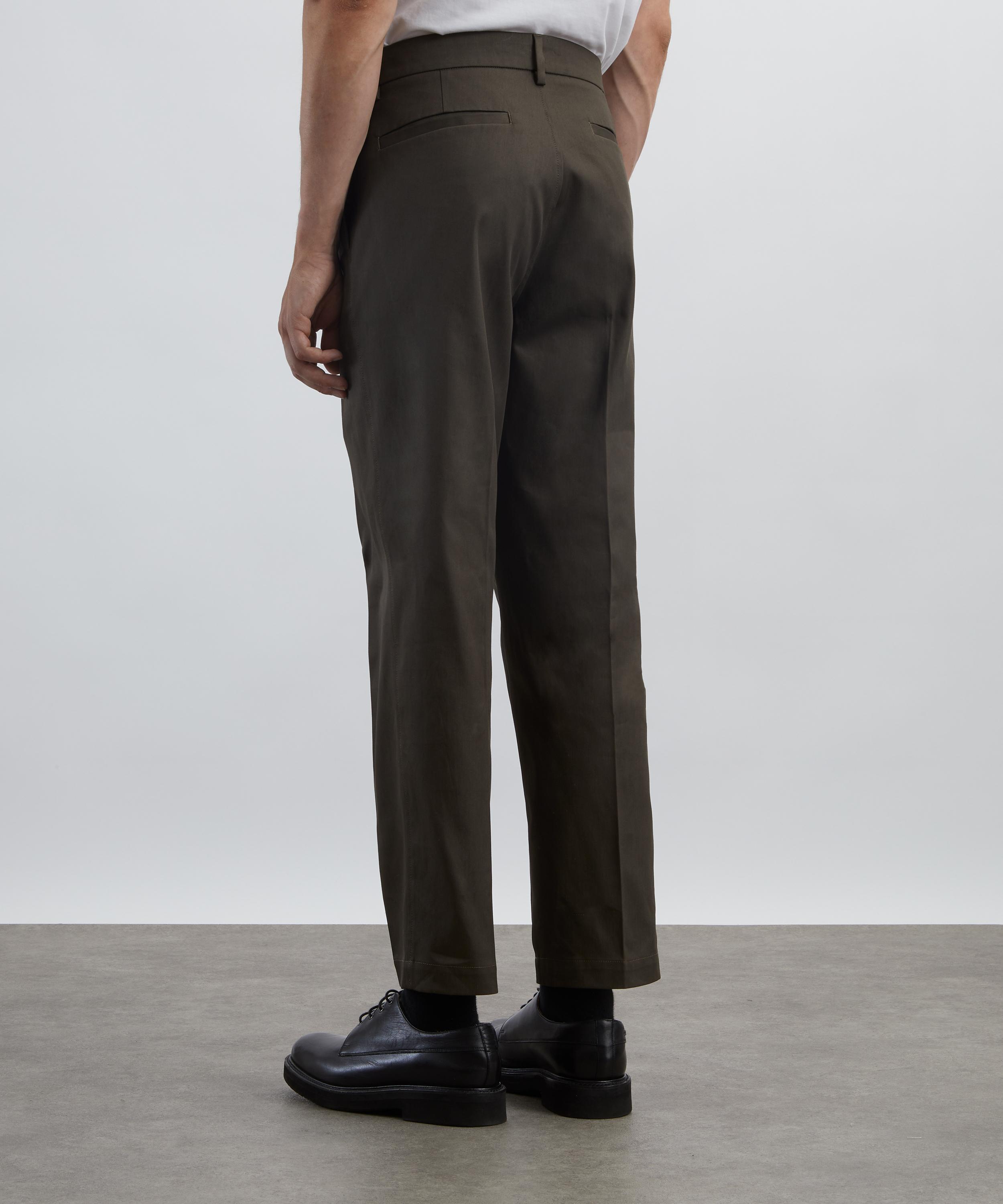 Barena - Nerio Pleated Cotton Trousers image number 3