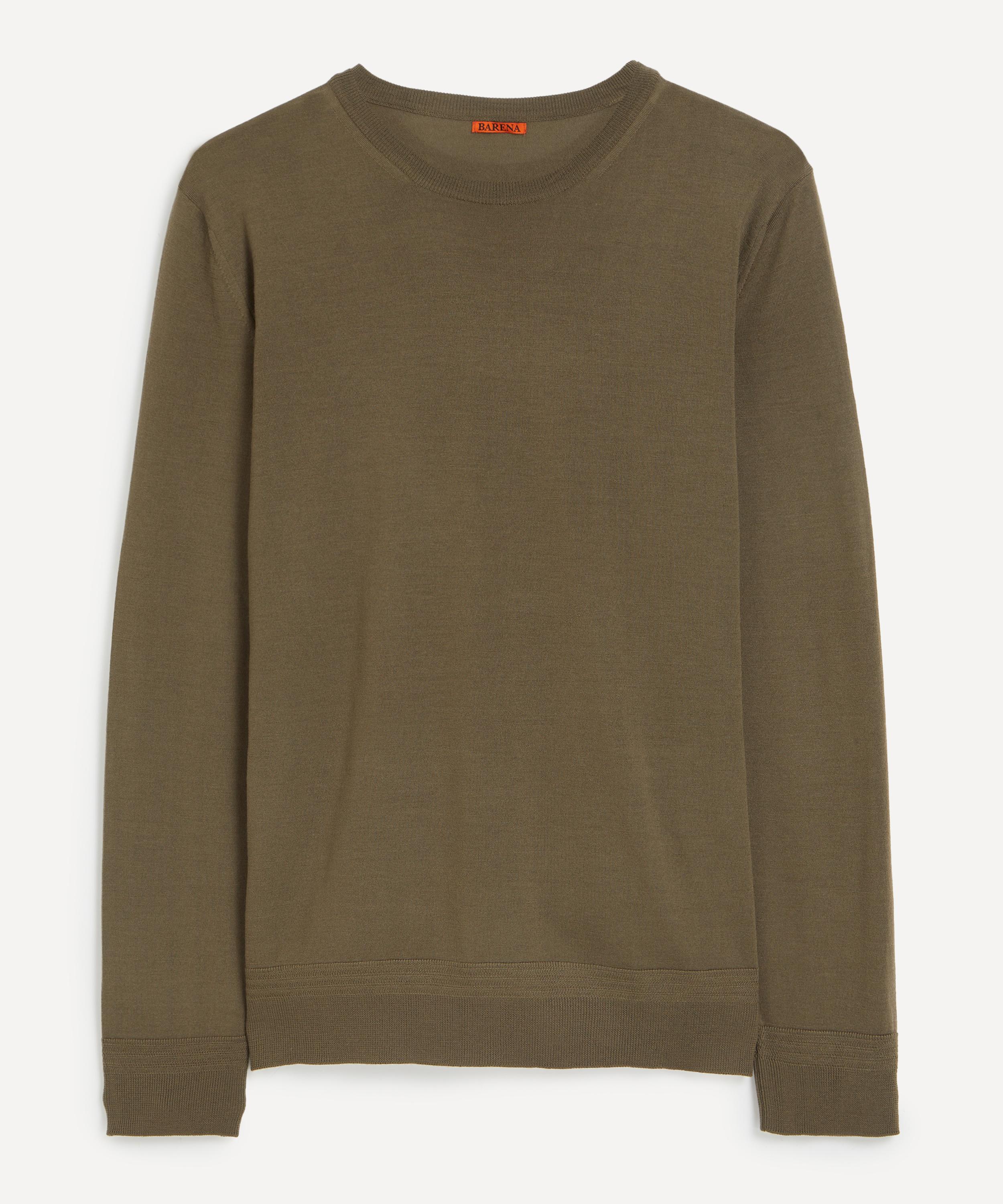 Barena - Army Ato Merino Wool Jumper image number 0