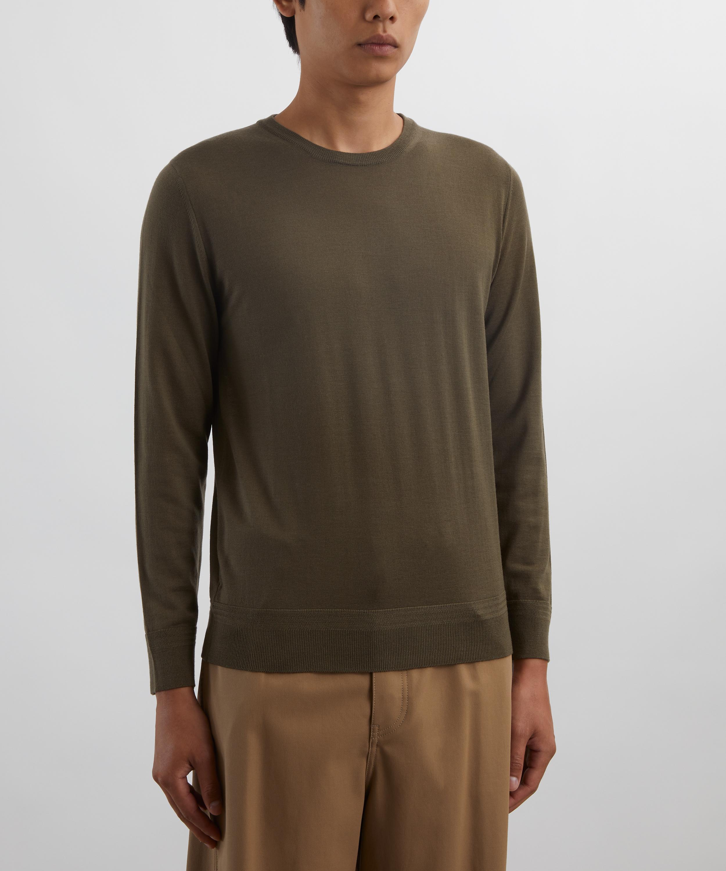 Barena - Army Ato Merino Wool Jumper image number 2