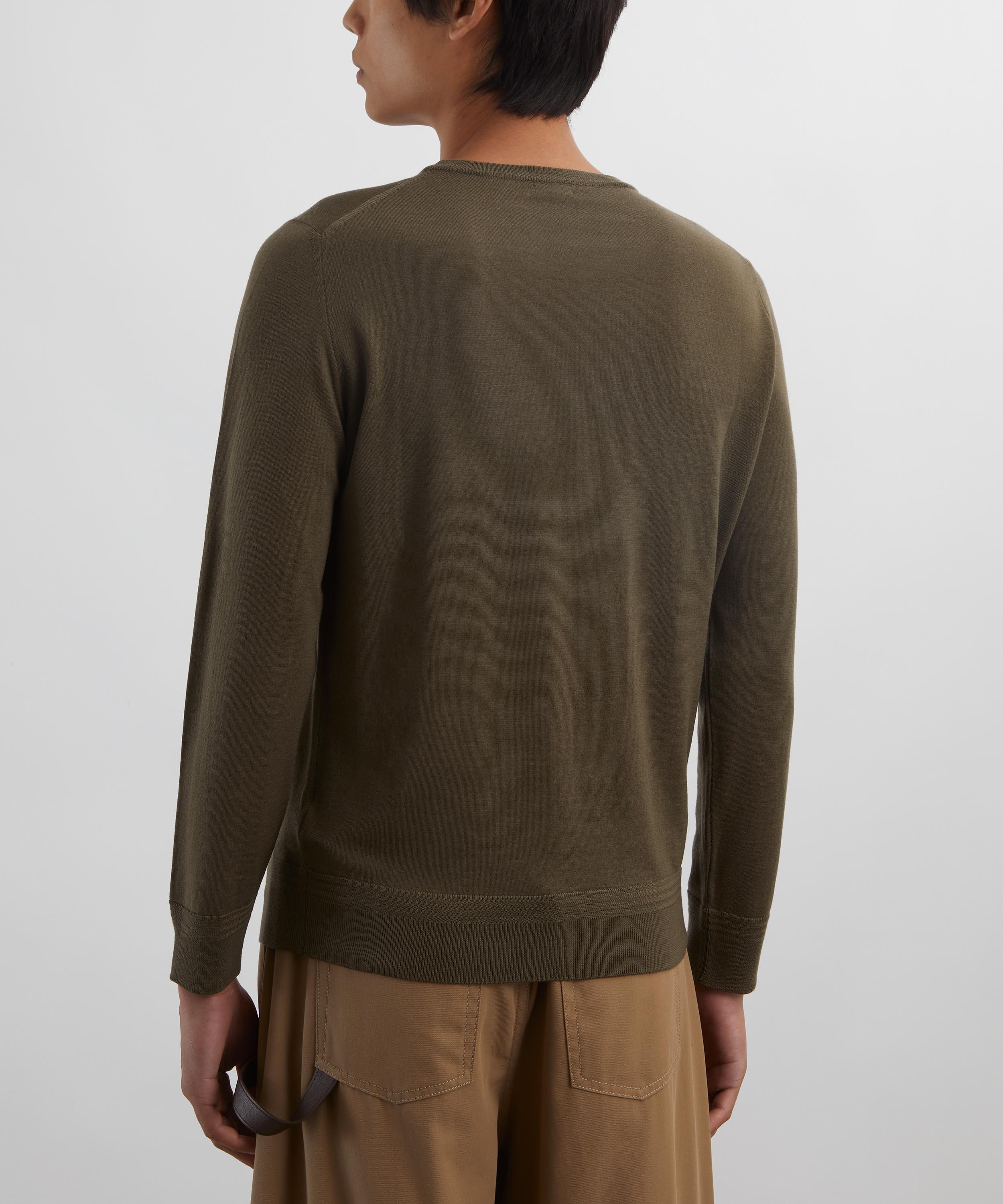 Barena - Army Ato Merino Wool Jumper image number 3