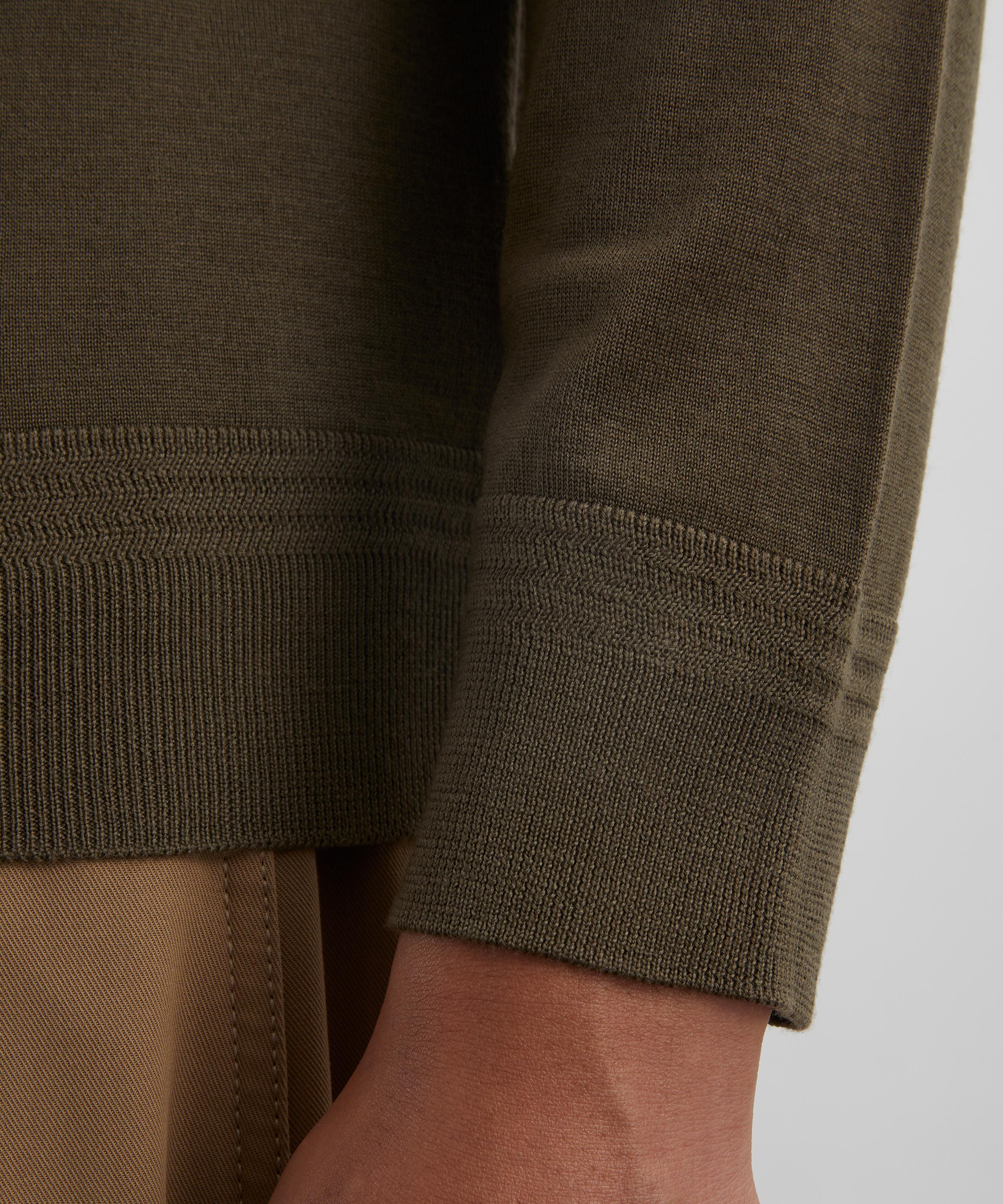 Barena - Army Ato Merino Wool Jumper image number 4