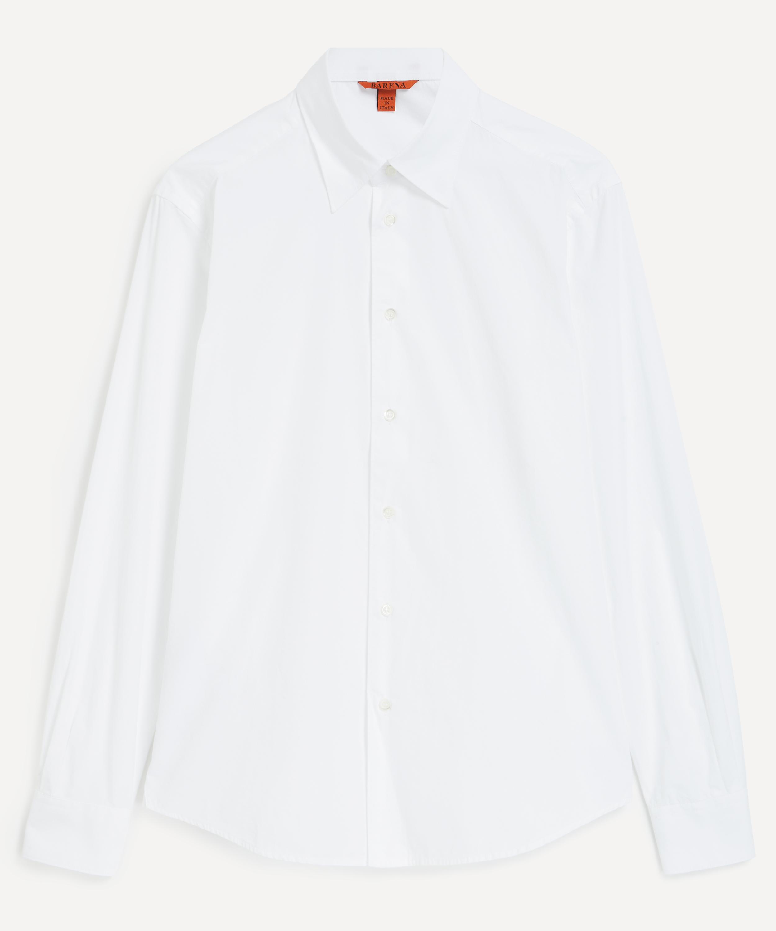 Barena - Maridola Crinkle Poplin Cotton Shirt image number 0