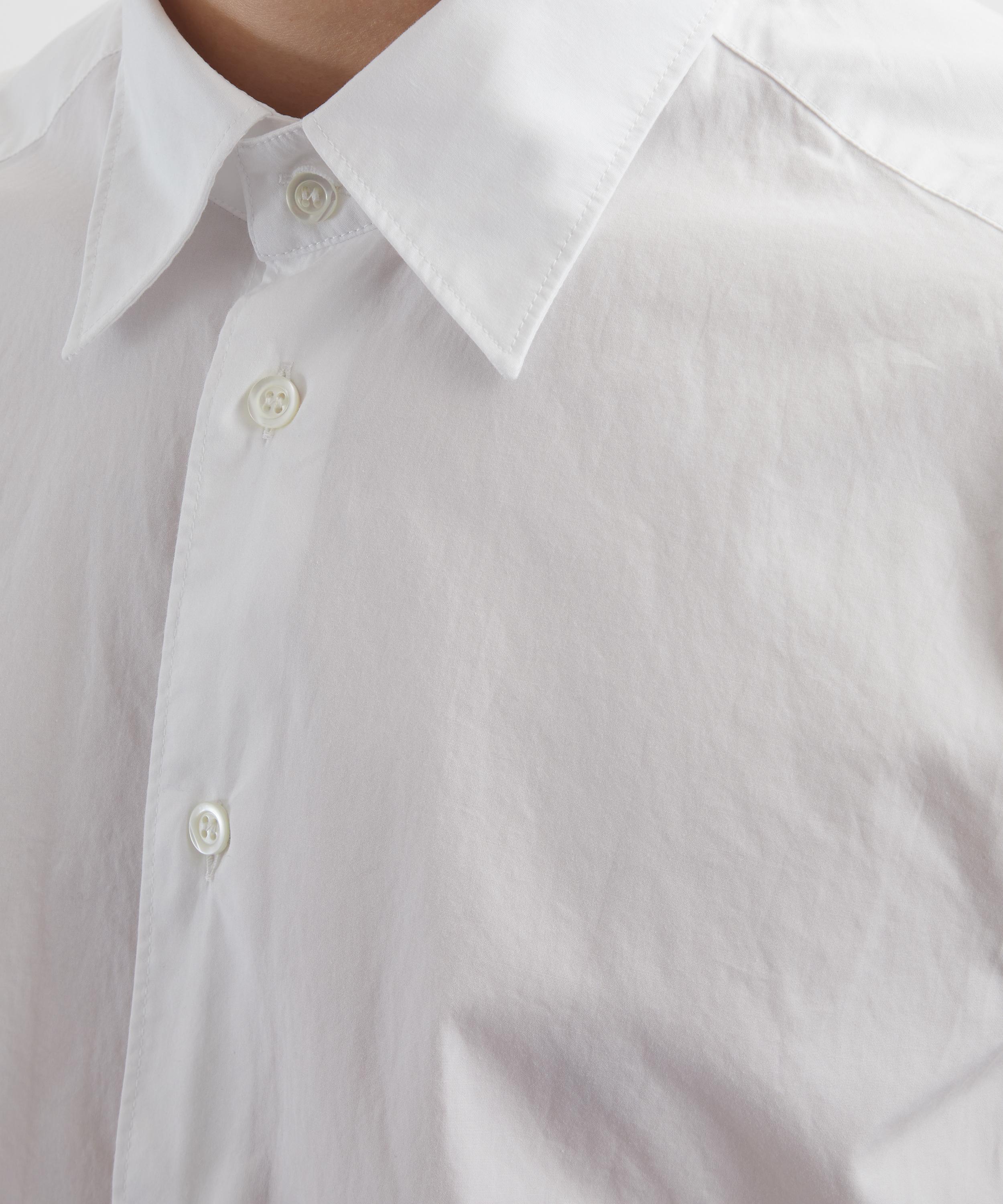Barena - Maridola Crinkle Poplin Cotton Shirt image number 4