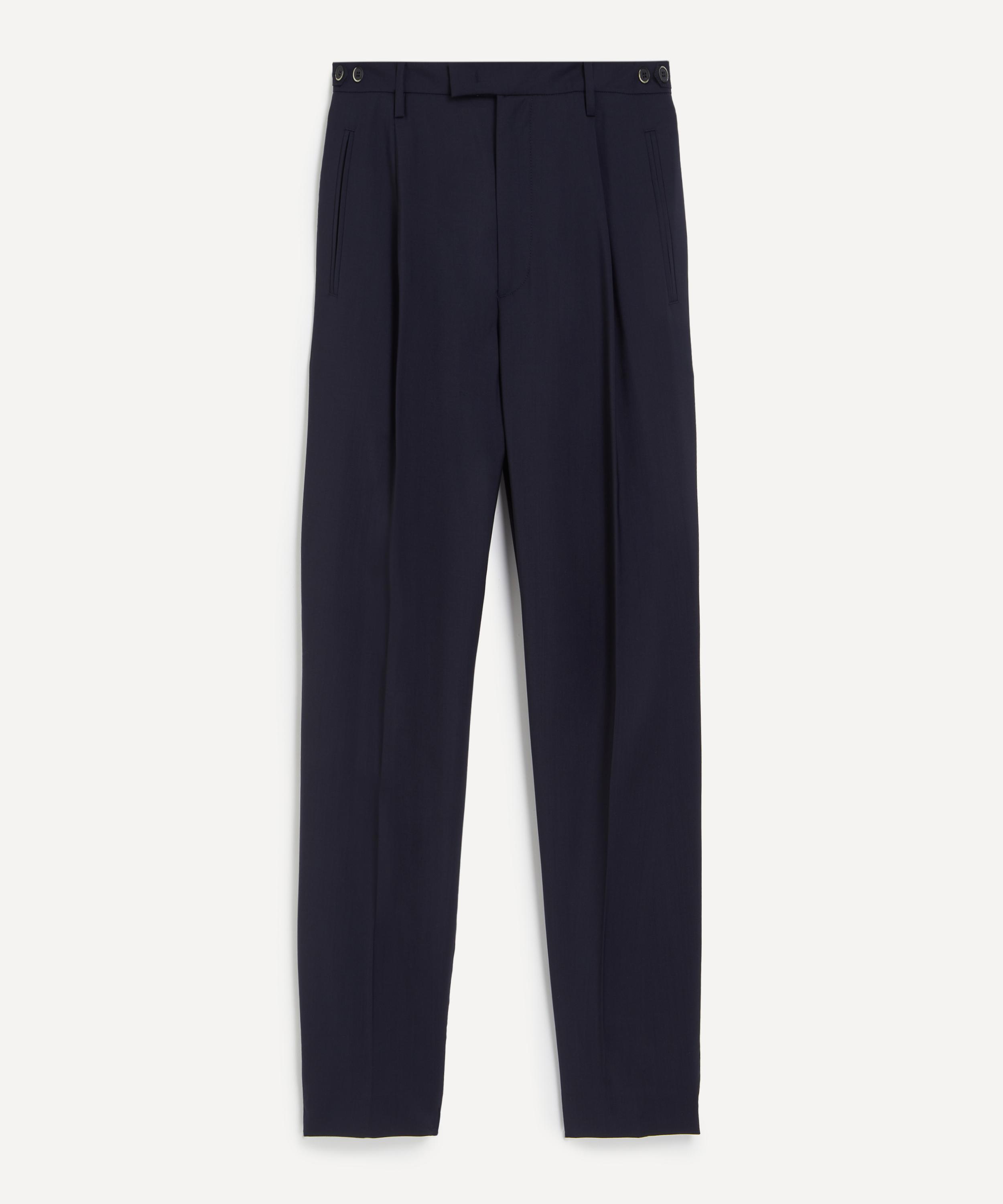 Barena - Masco Single-Pleat Tropical Wool Trousers image number 0