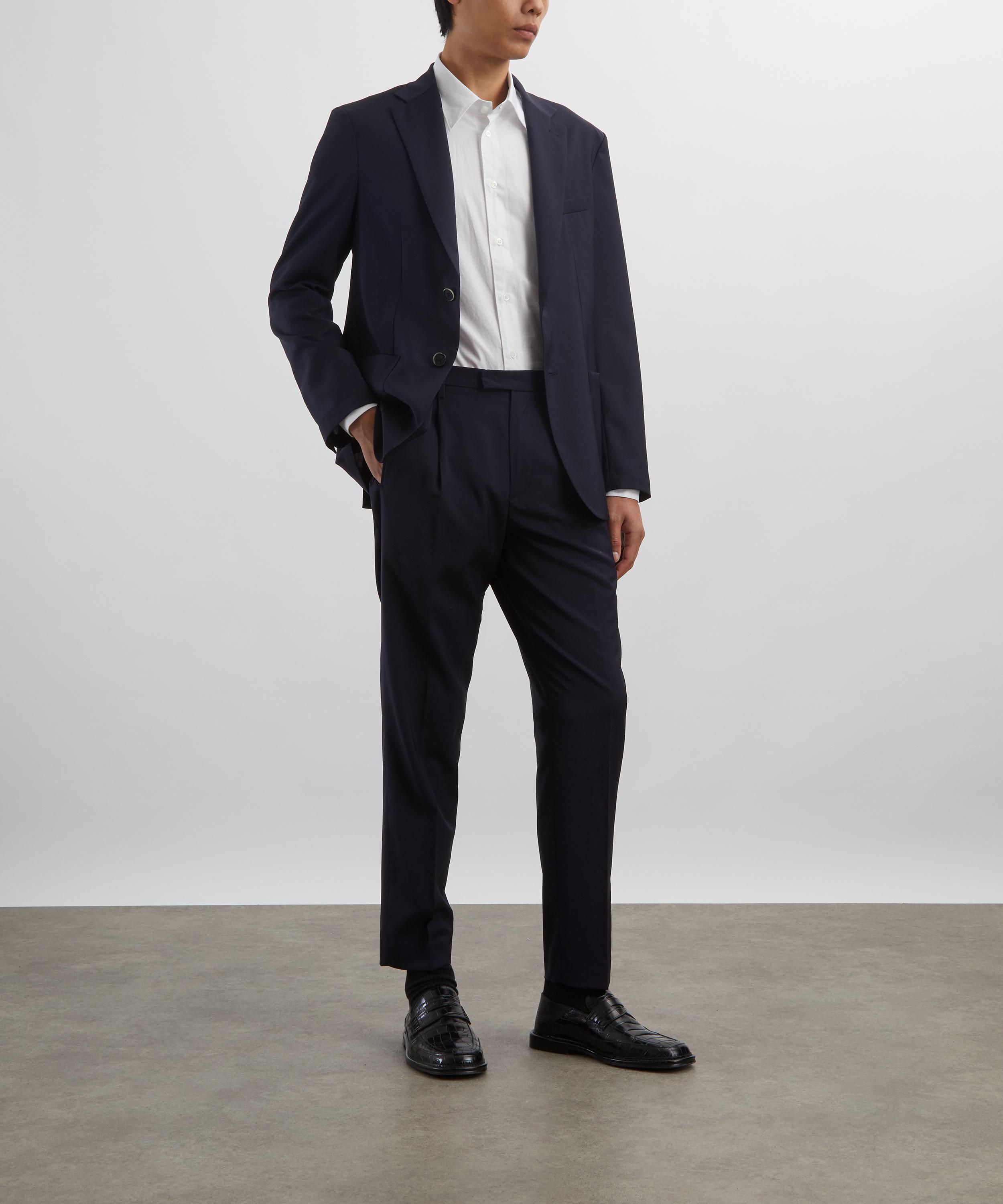Barena - Masco Single-Pleat Tropical Wool Trousers image number 1