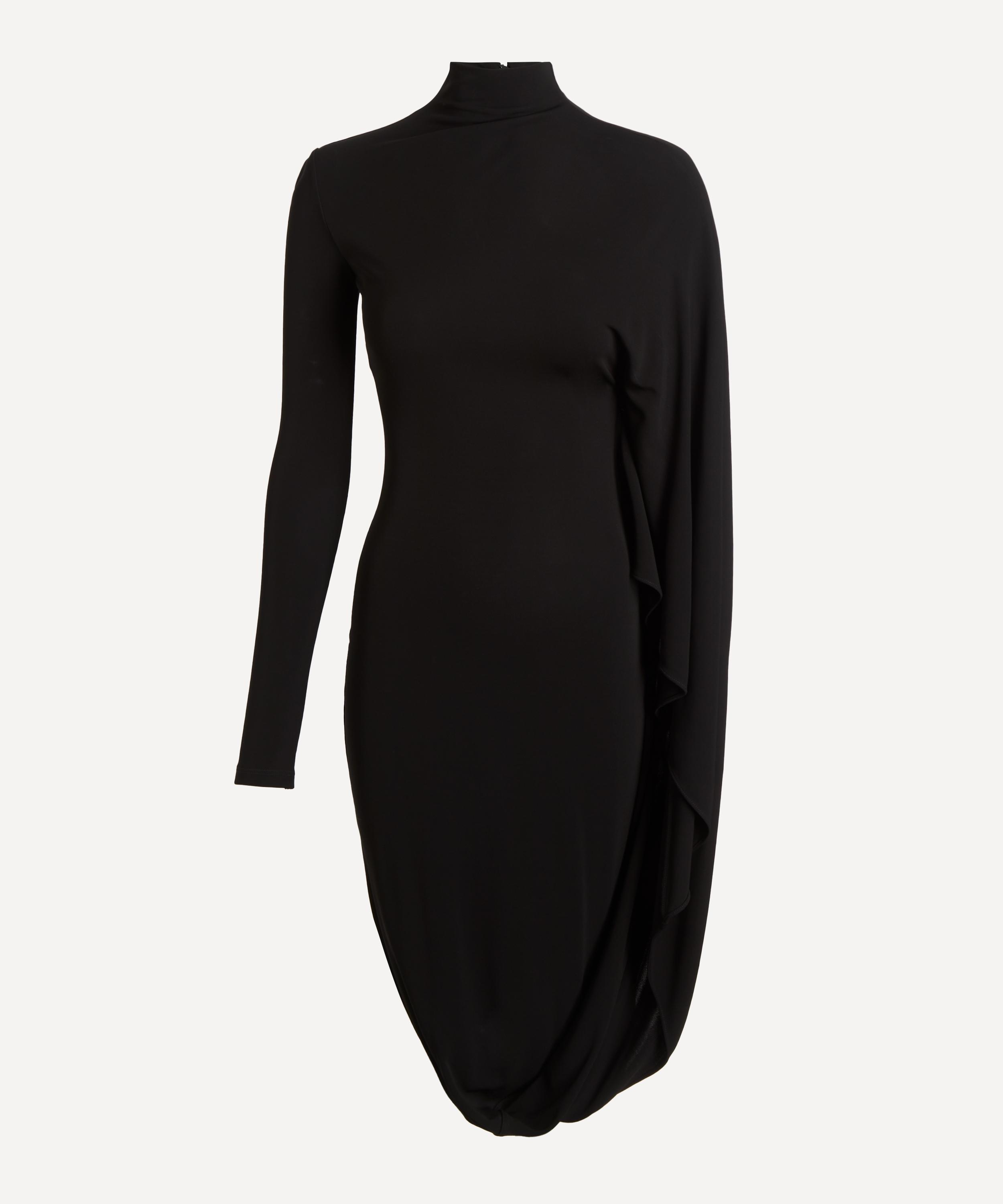 Stella McCartney - Asymmetric Cape Midi Dress