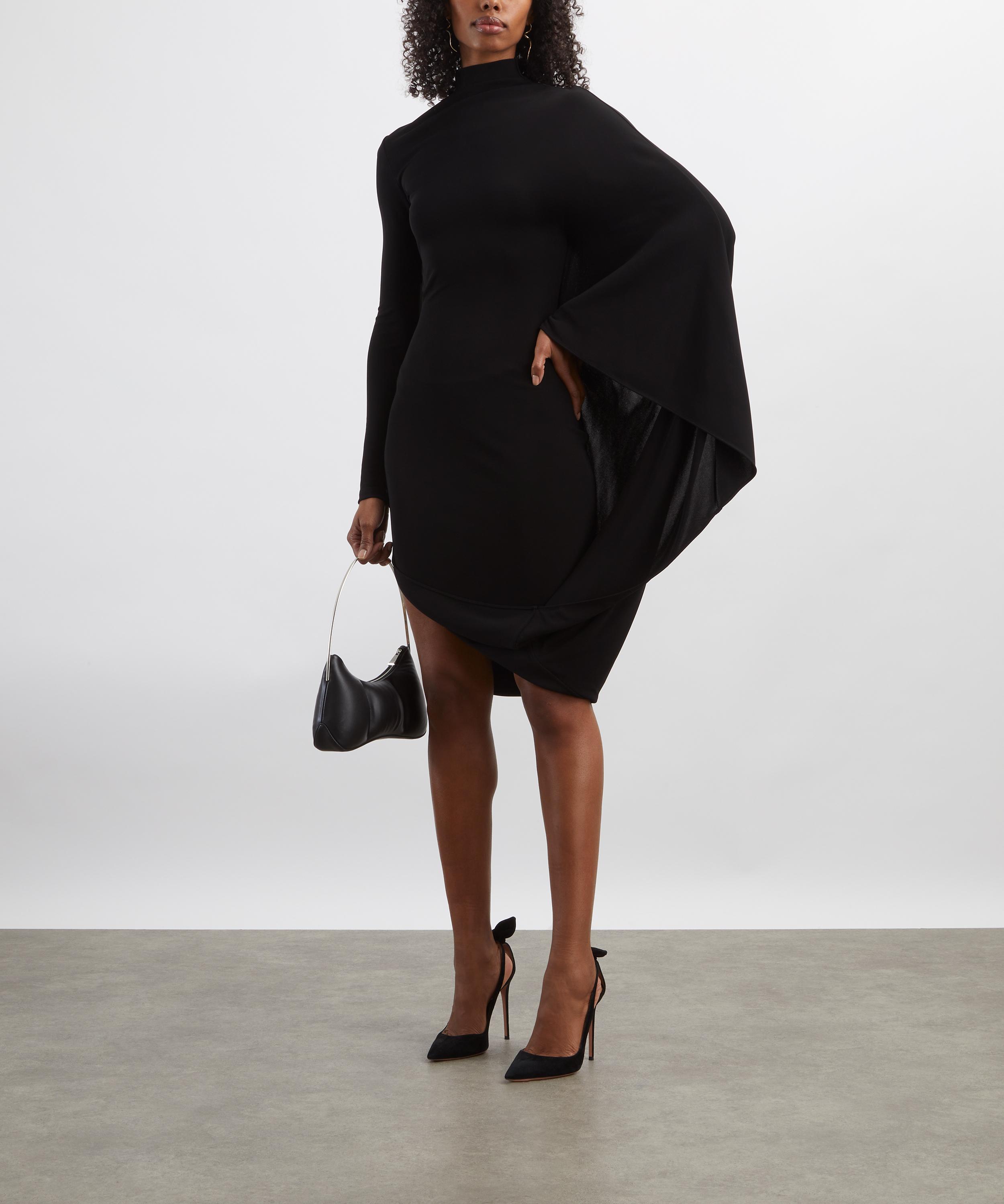 Stella McCartney - Asymmetric Cape Midi Dress image number 1