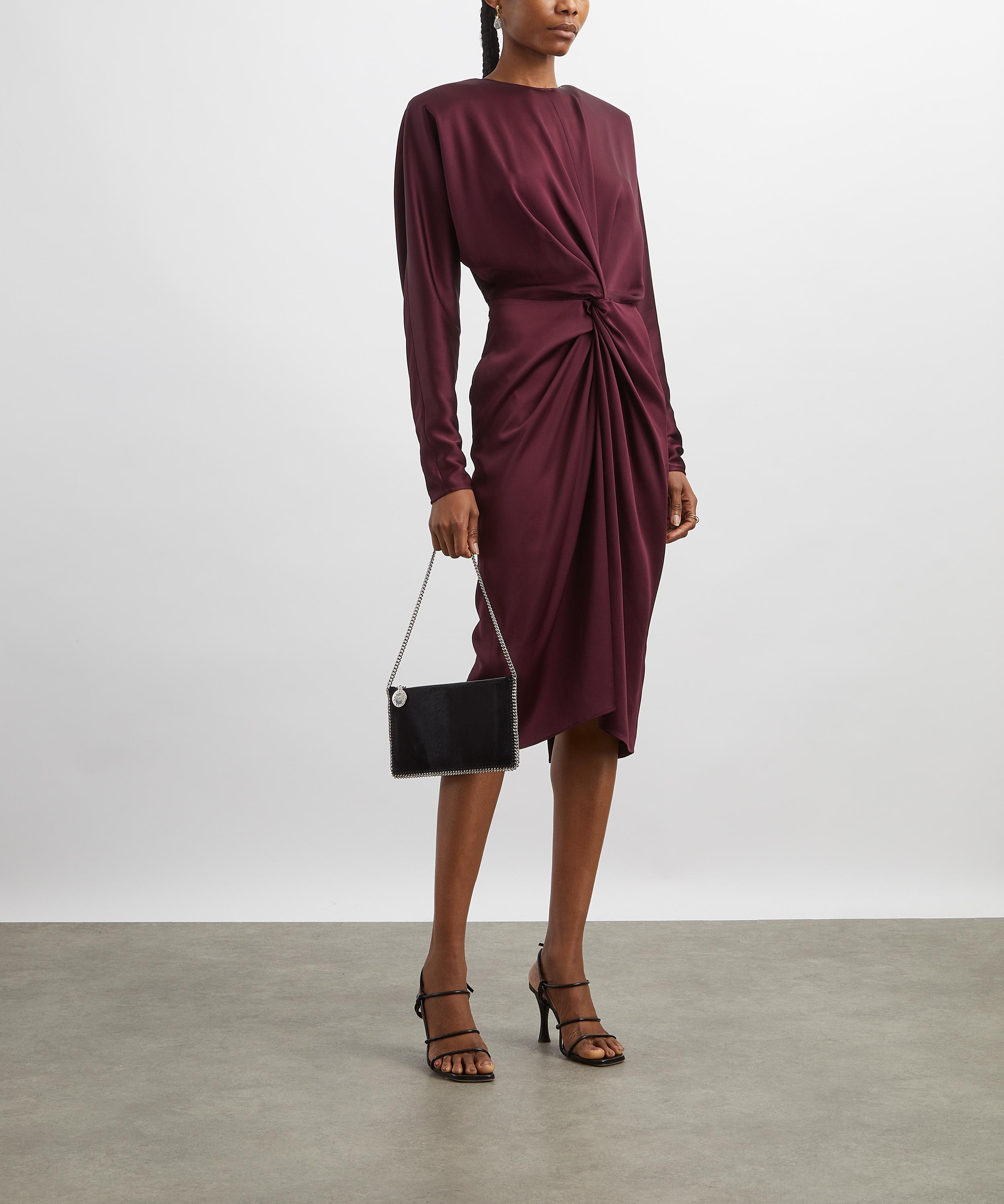 Stella McCartney - Twist Satin Midi Dress image number 1