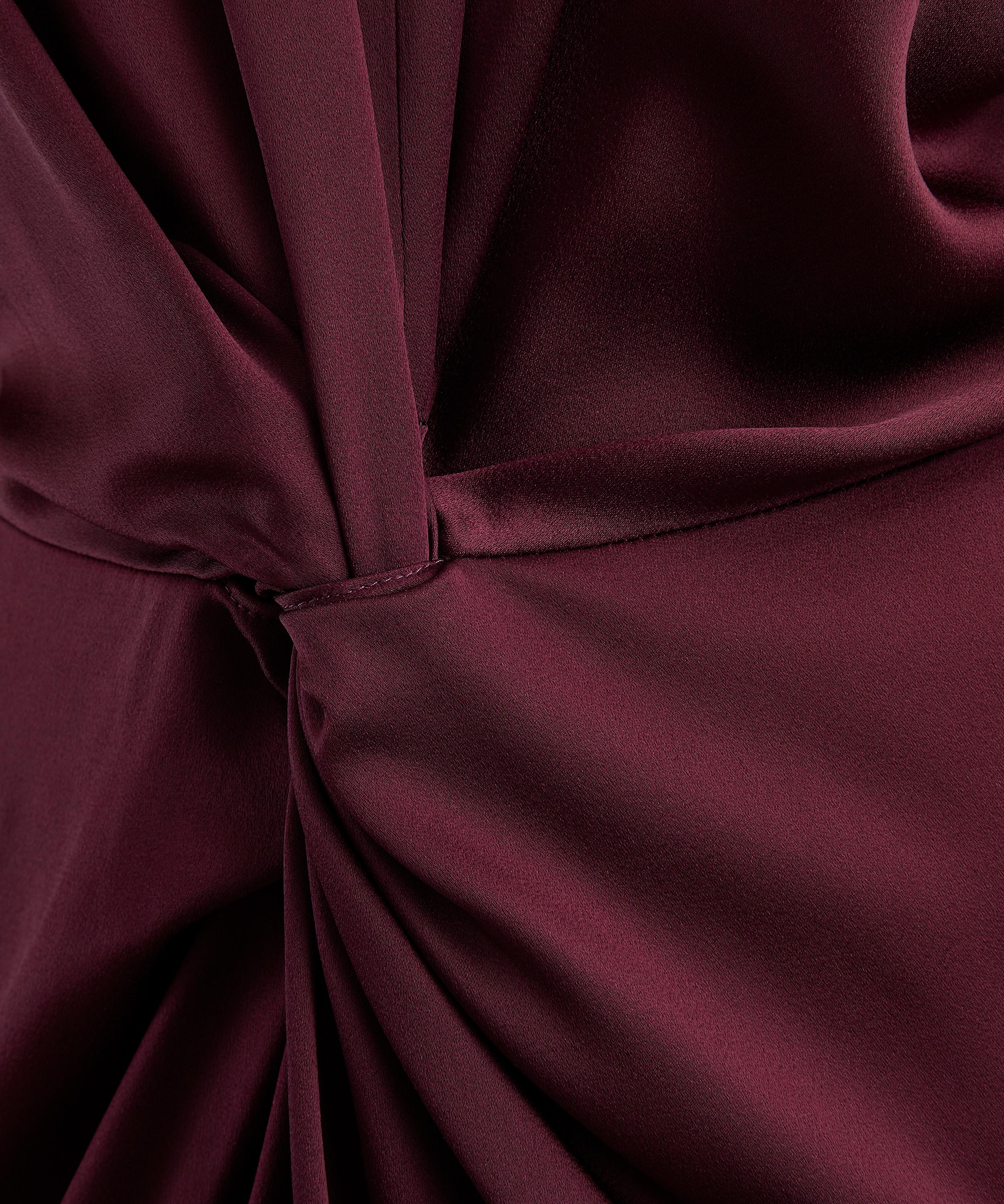 Stella McCartney - Twist Satin Midi Dress image number 4