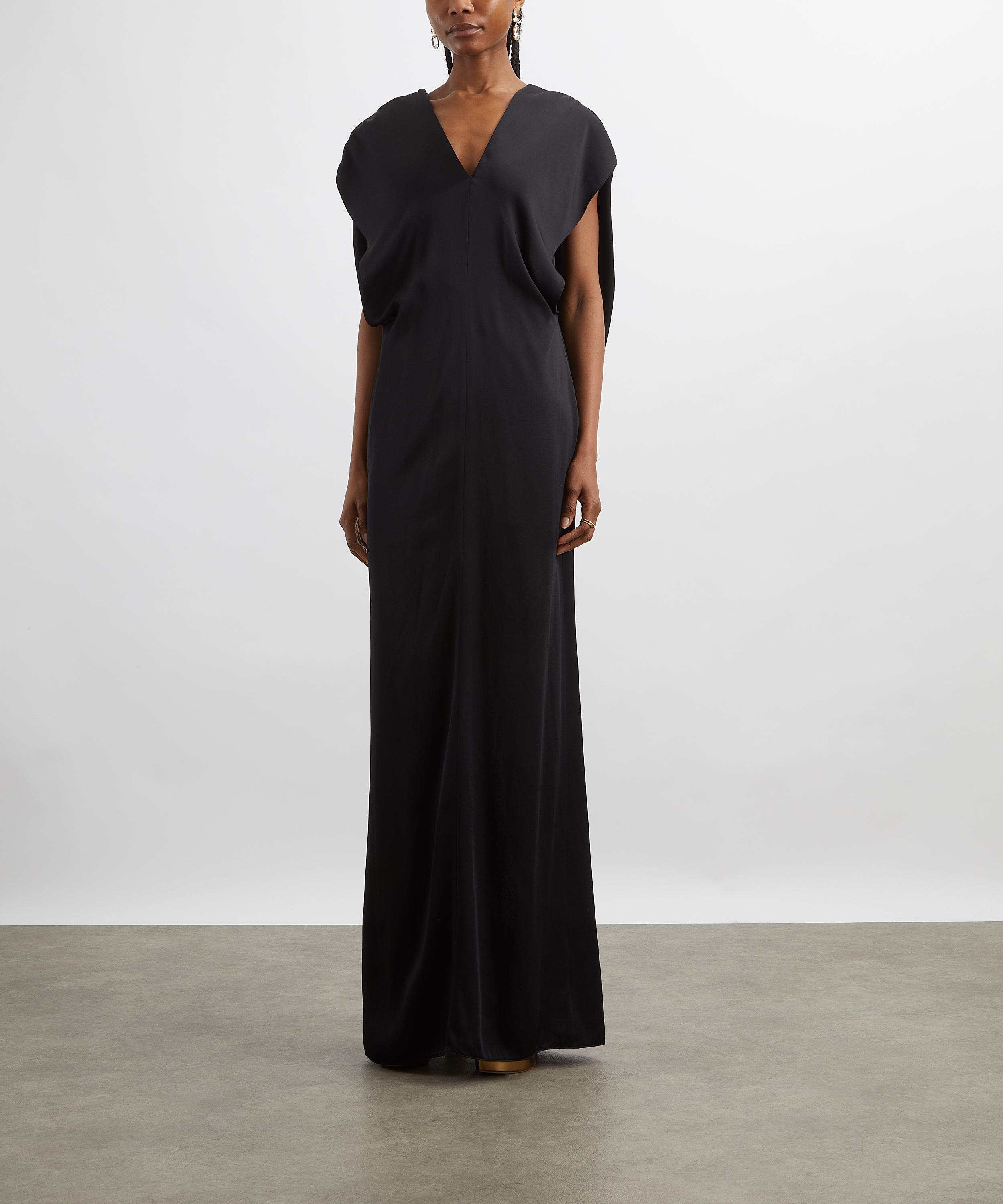 Stella McCartney - Draped Satin Maxi Dress image number 2