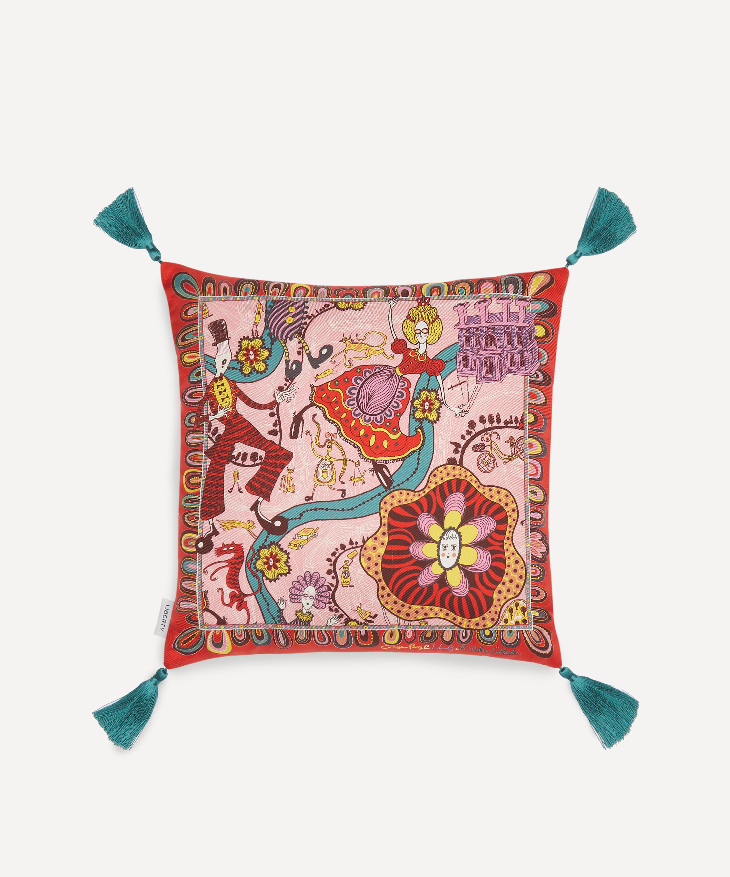 Liberty - Grayson Perry for Liberty Shirley Smith Cushion image number 0
