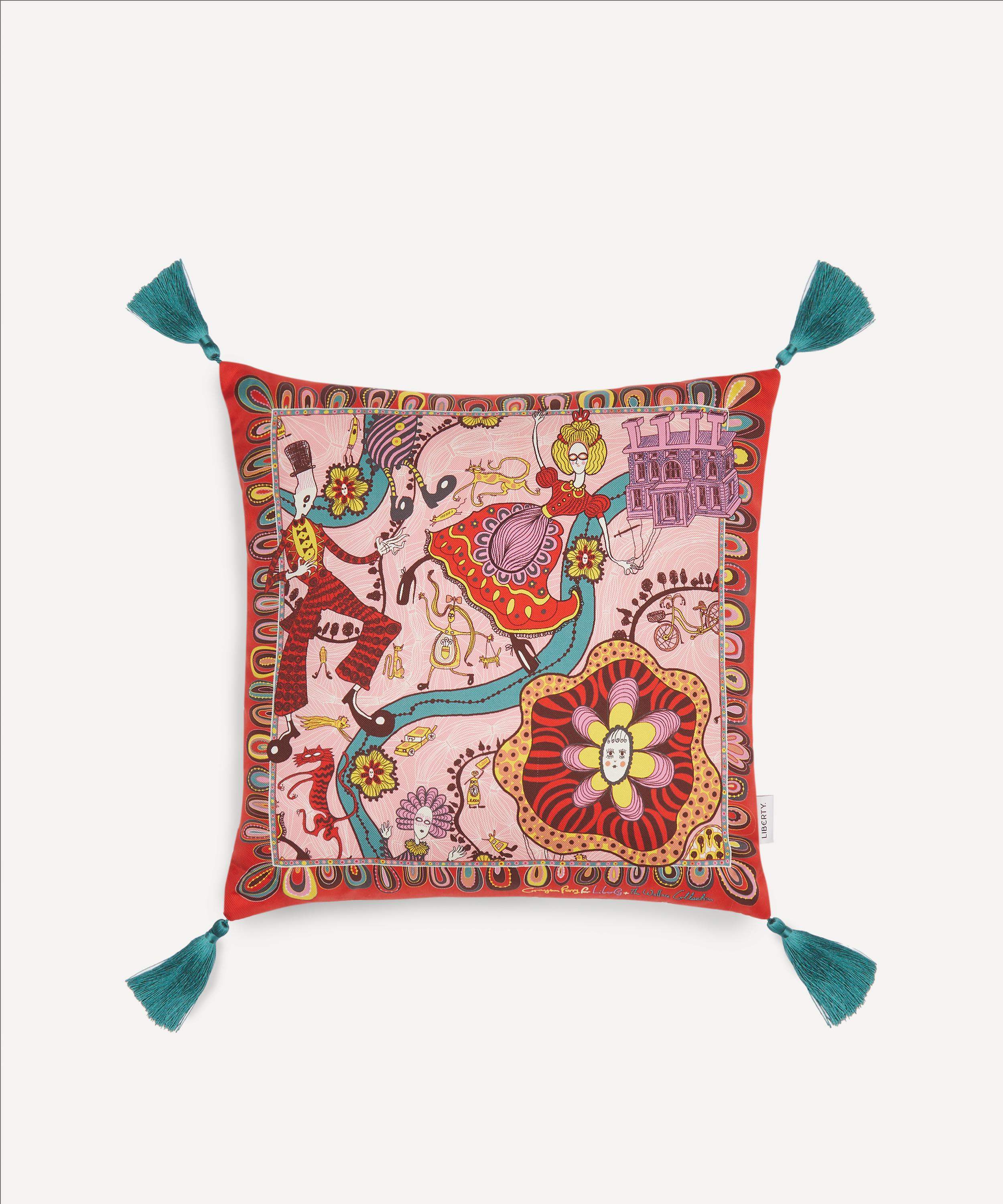 Liberty - Grayson Perry for Liberty Shirley Smith Cushion image number 1