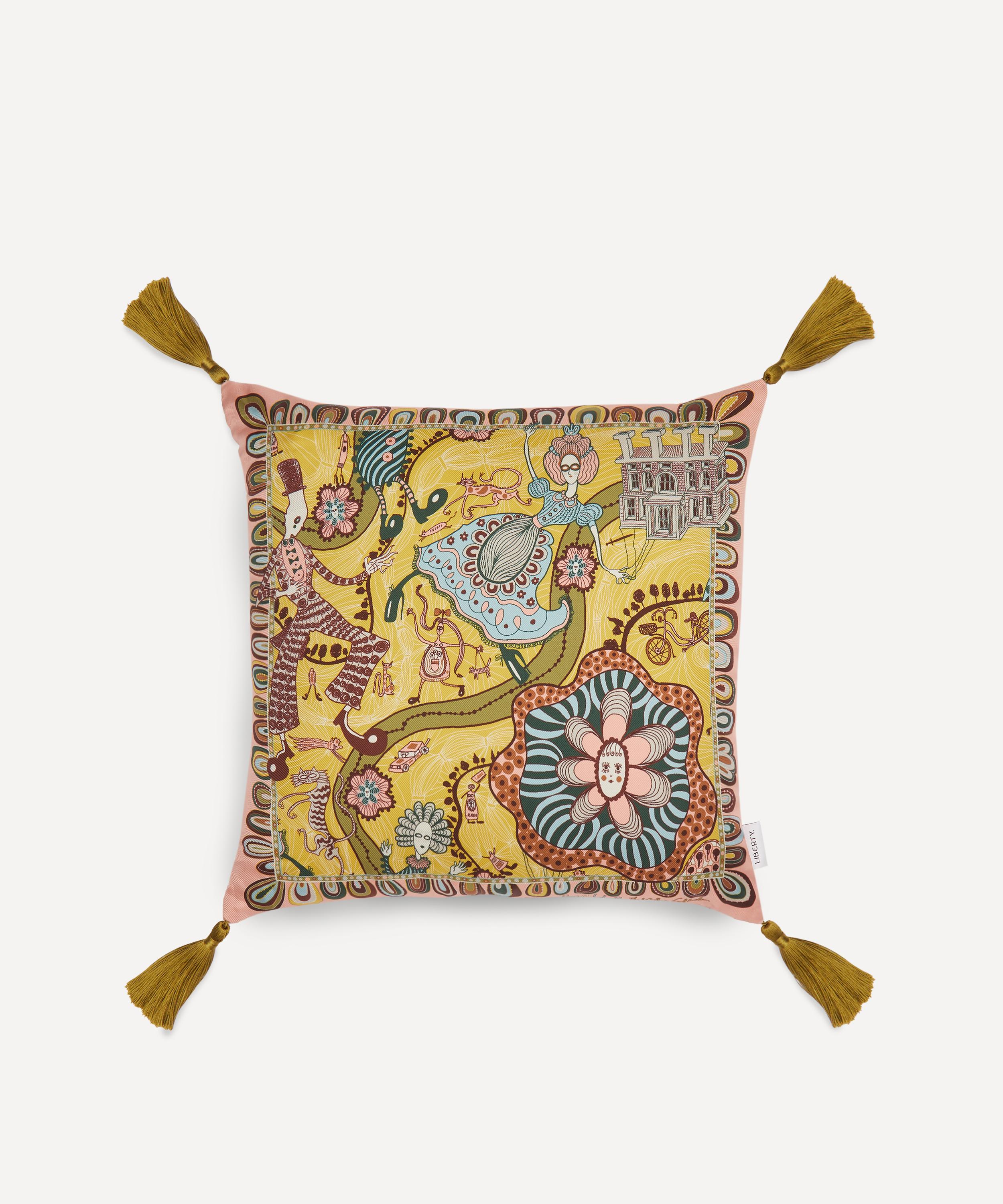 Liberty - Grayson Perry for Liberty Shirley Smith Cushion image number 1
