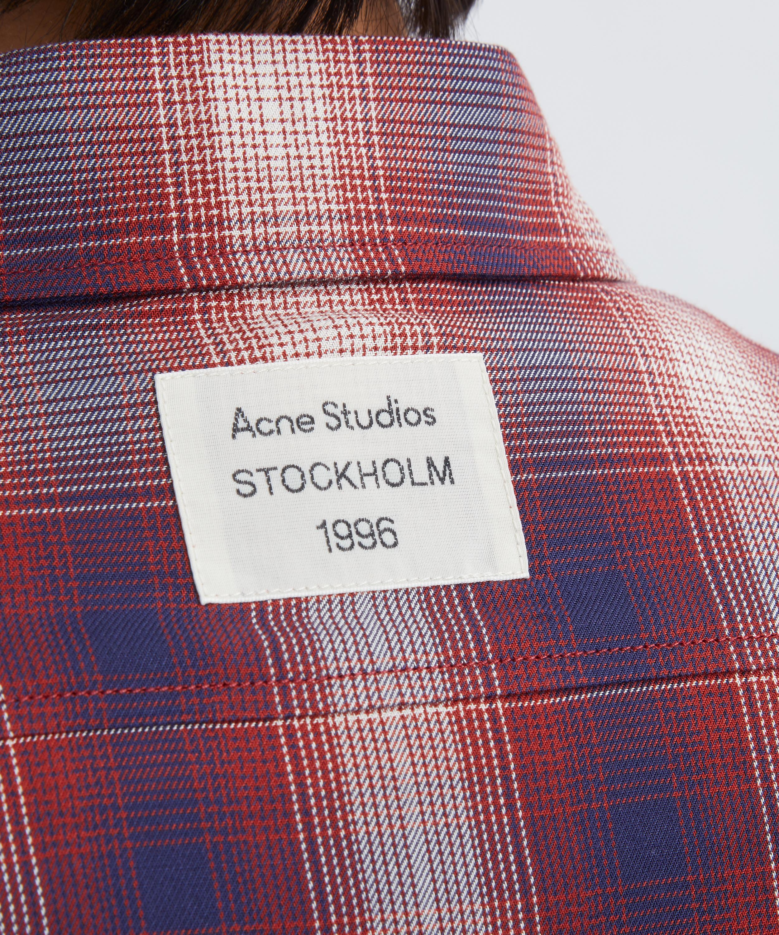 【U LAN】(UNISEX) Airy check shirt Sayulita Space-Dyed Check Shirt – The Territory Ahead