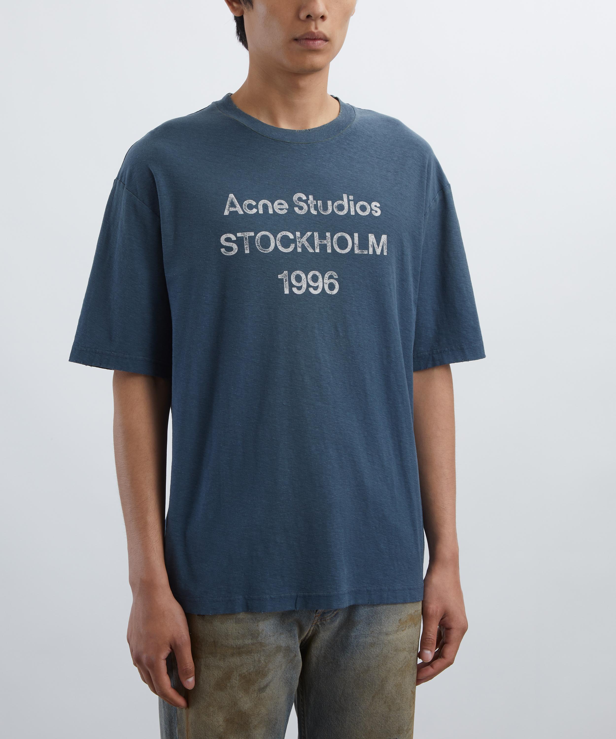 Acne Studios - Relaxed Short-Sleeve Logo T-Shirt image number 2