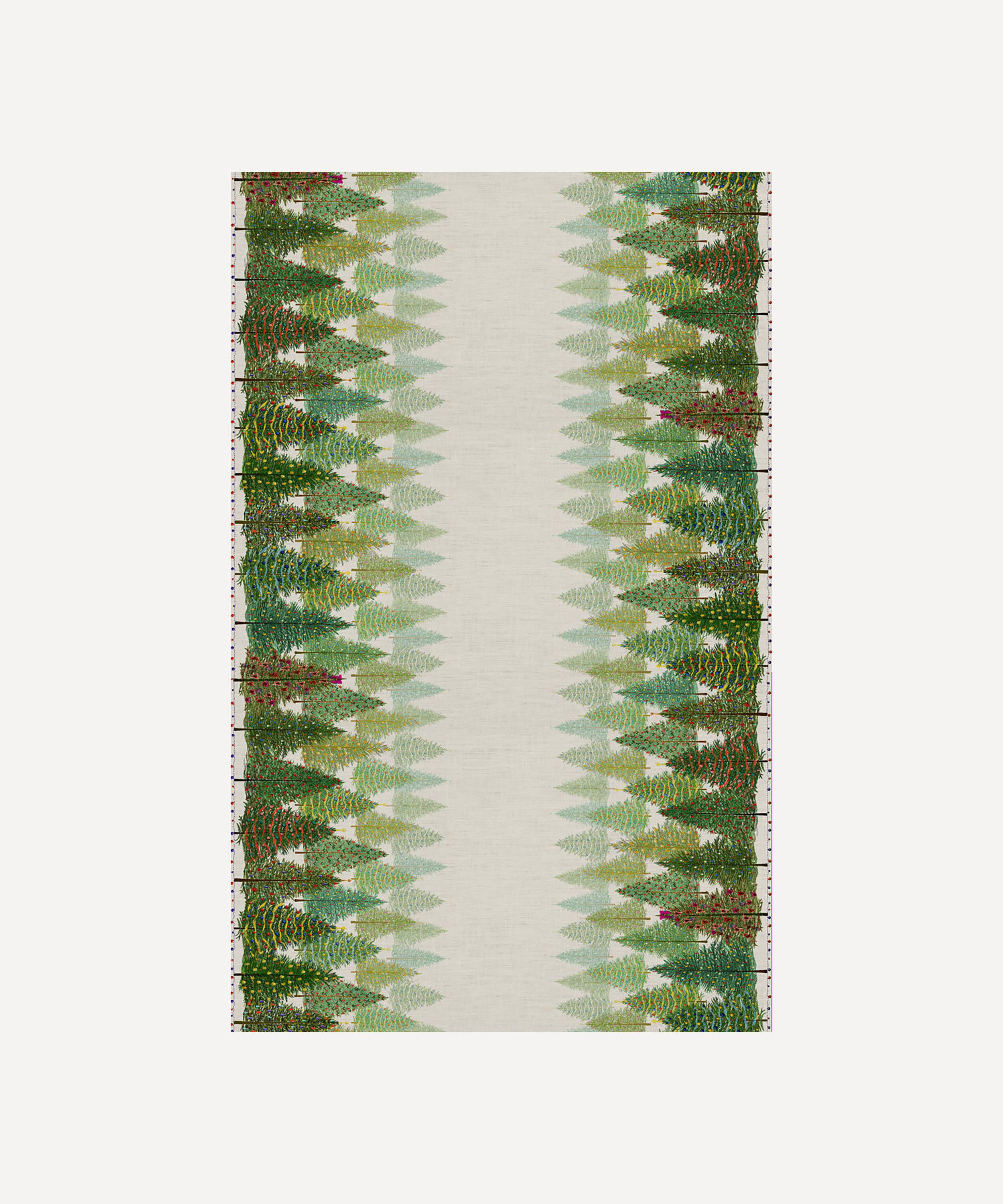 Tessitura Toscana Telerie - Fairytrees 270x170cm Linen Tablecloth