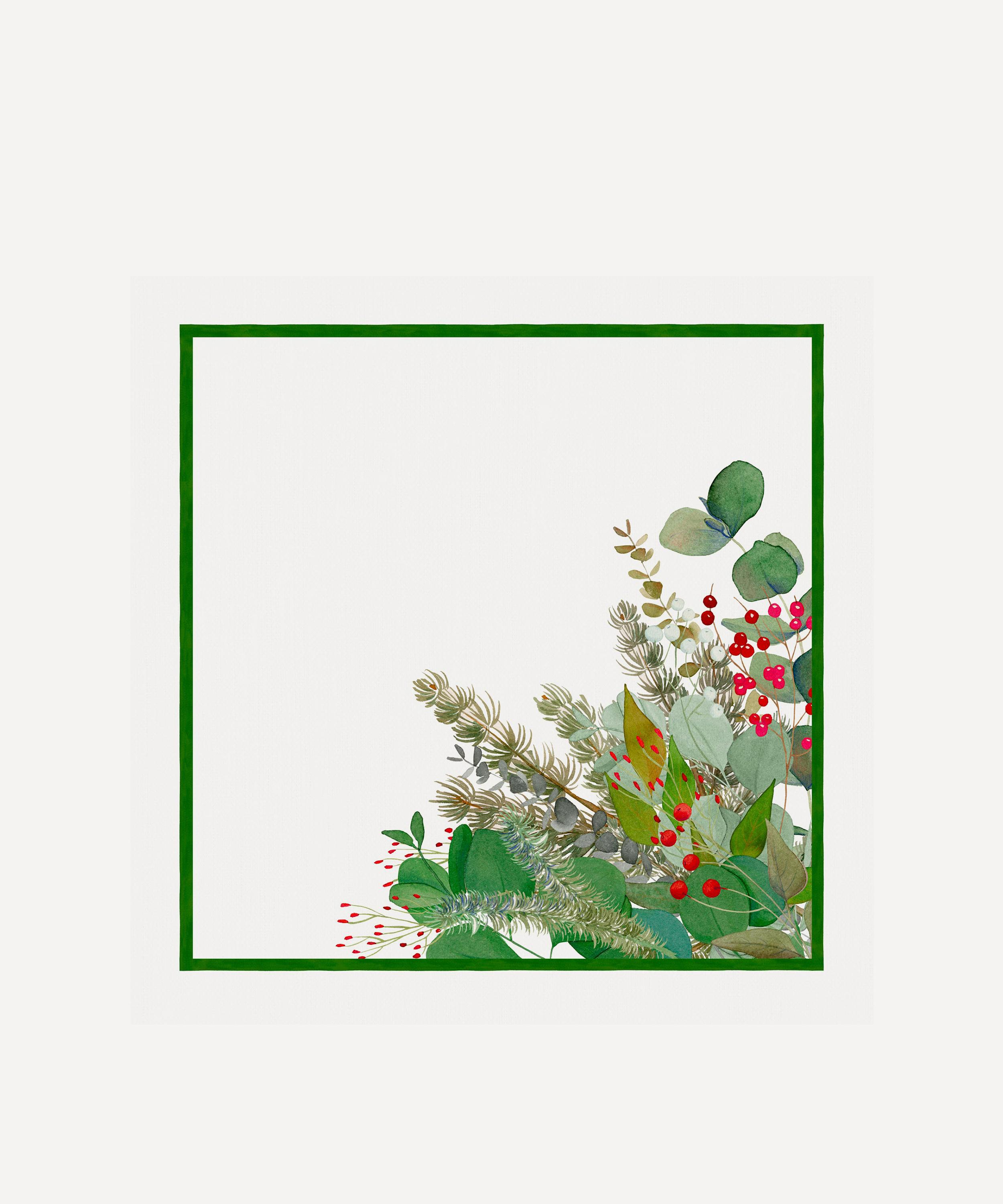 Tessitura Toscana Telerie - Garland Glee Linen Napkins Set of 4 image number 1