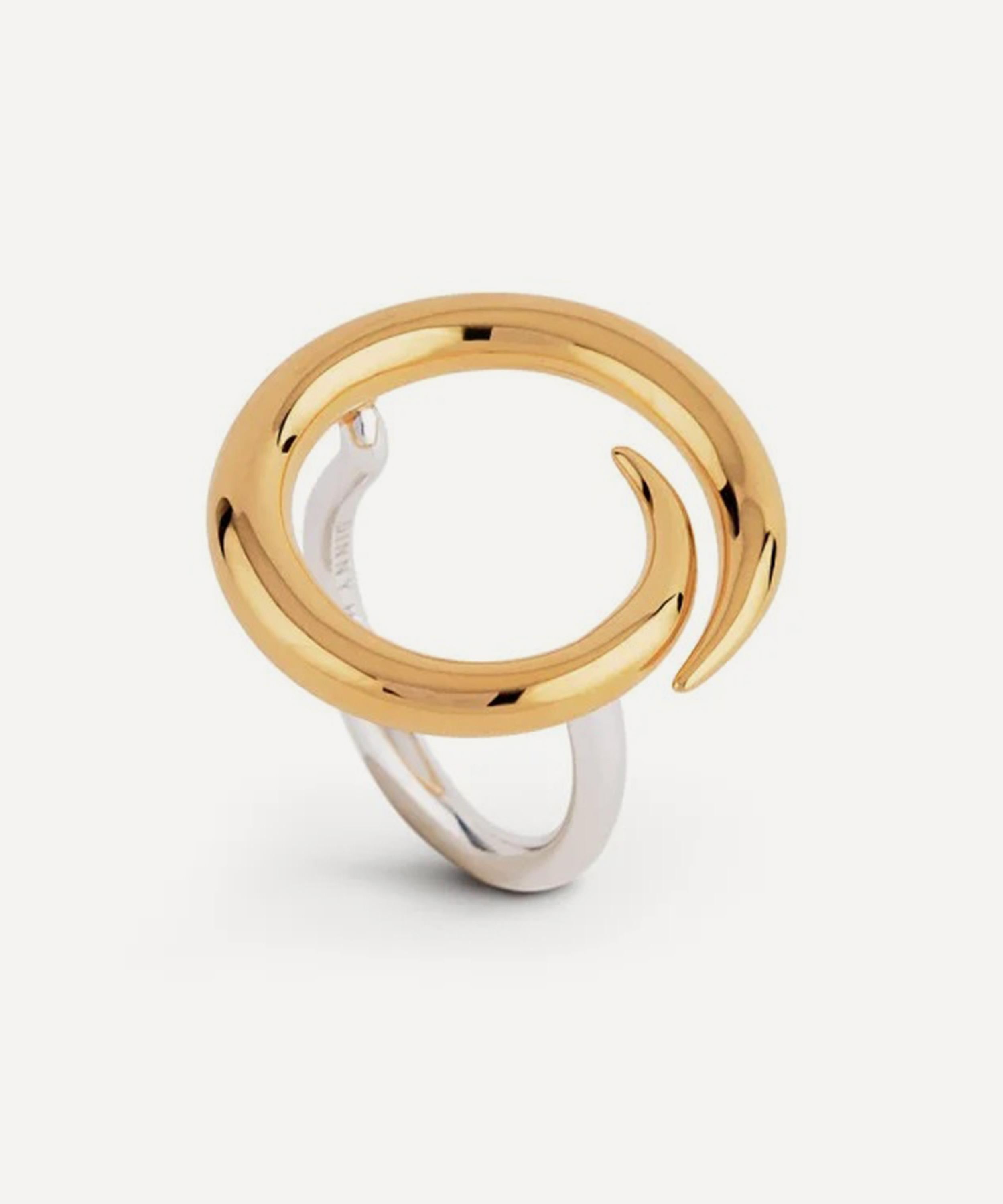 Dinny Hall - Mixed Metal Toro Ring image number 2