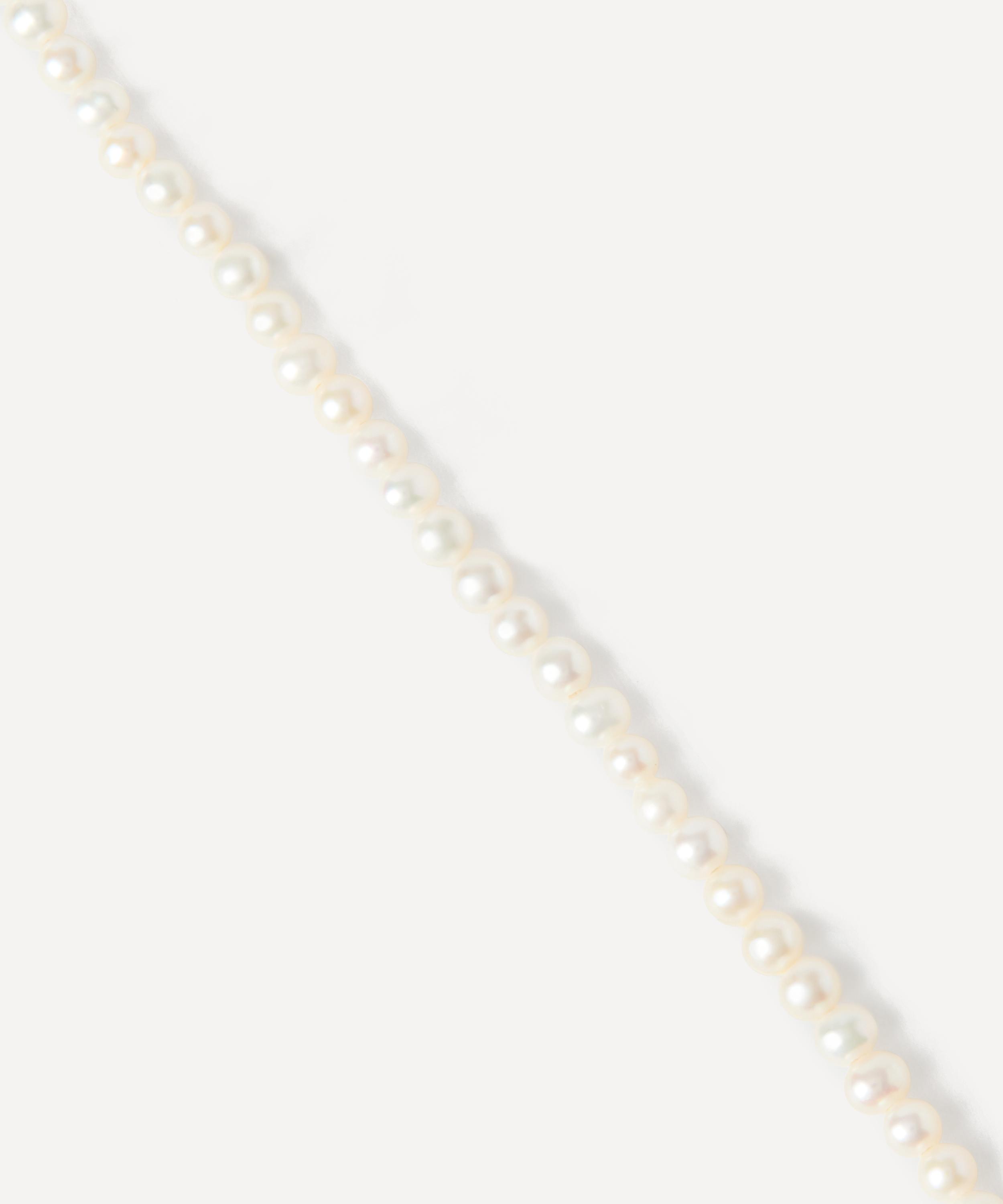 PDPAOLA - 18ct Gold-Plated La Perla Essential Pearl Bracelet image number 2