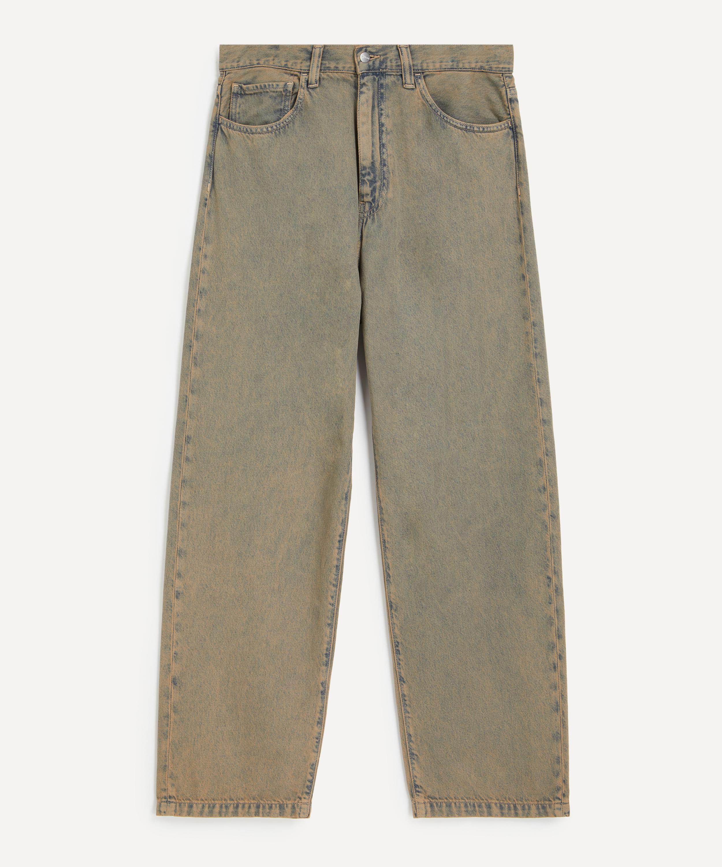 Carhartt WIP - Blue Leather Landon Loose Tapered-Fit Trousers