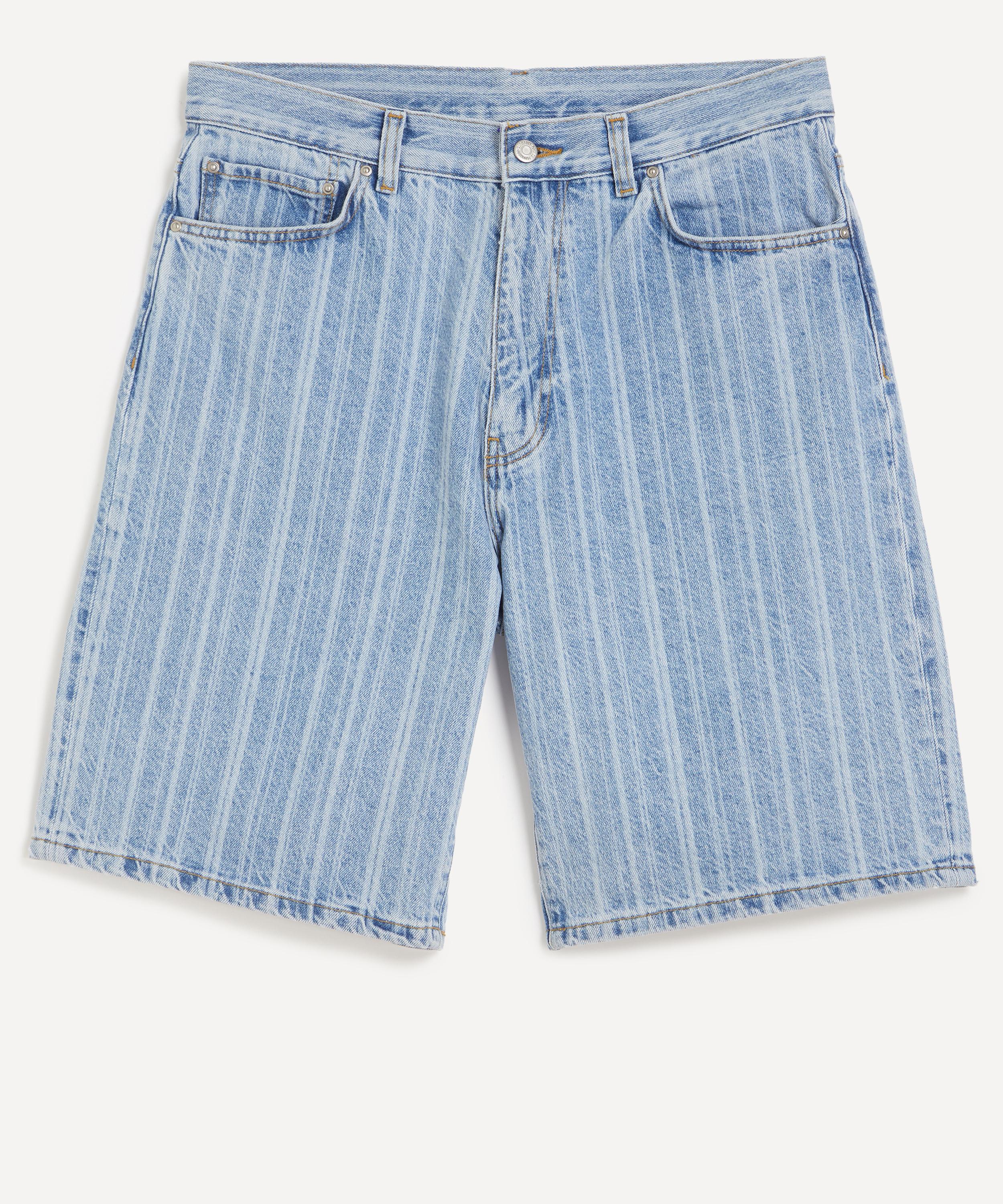 Carhartt WIP - Rylan Striped Denim Shorts