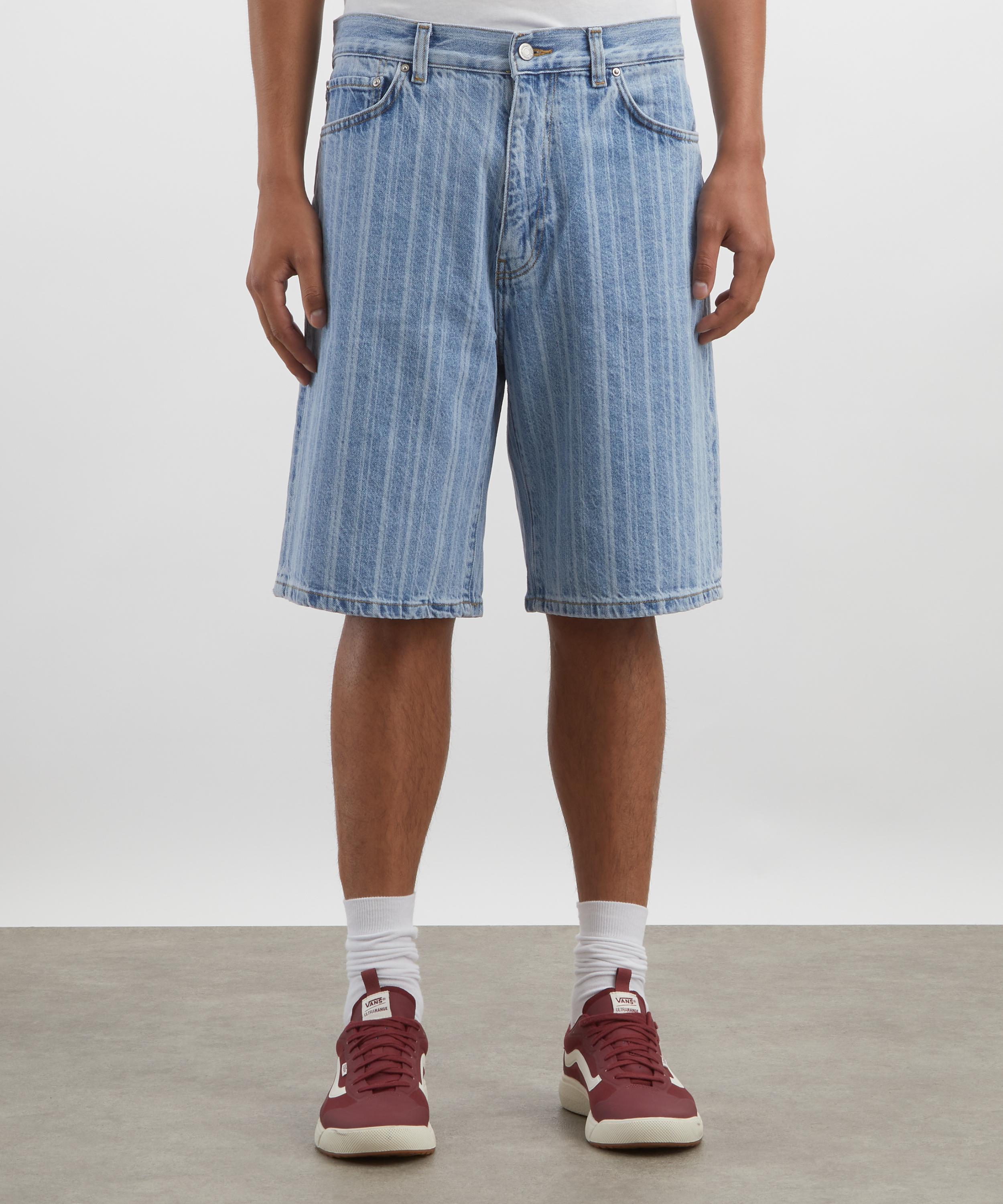 Carhartt WIP - Rylan Striped Denim Shorts image number 2