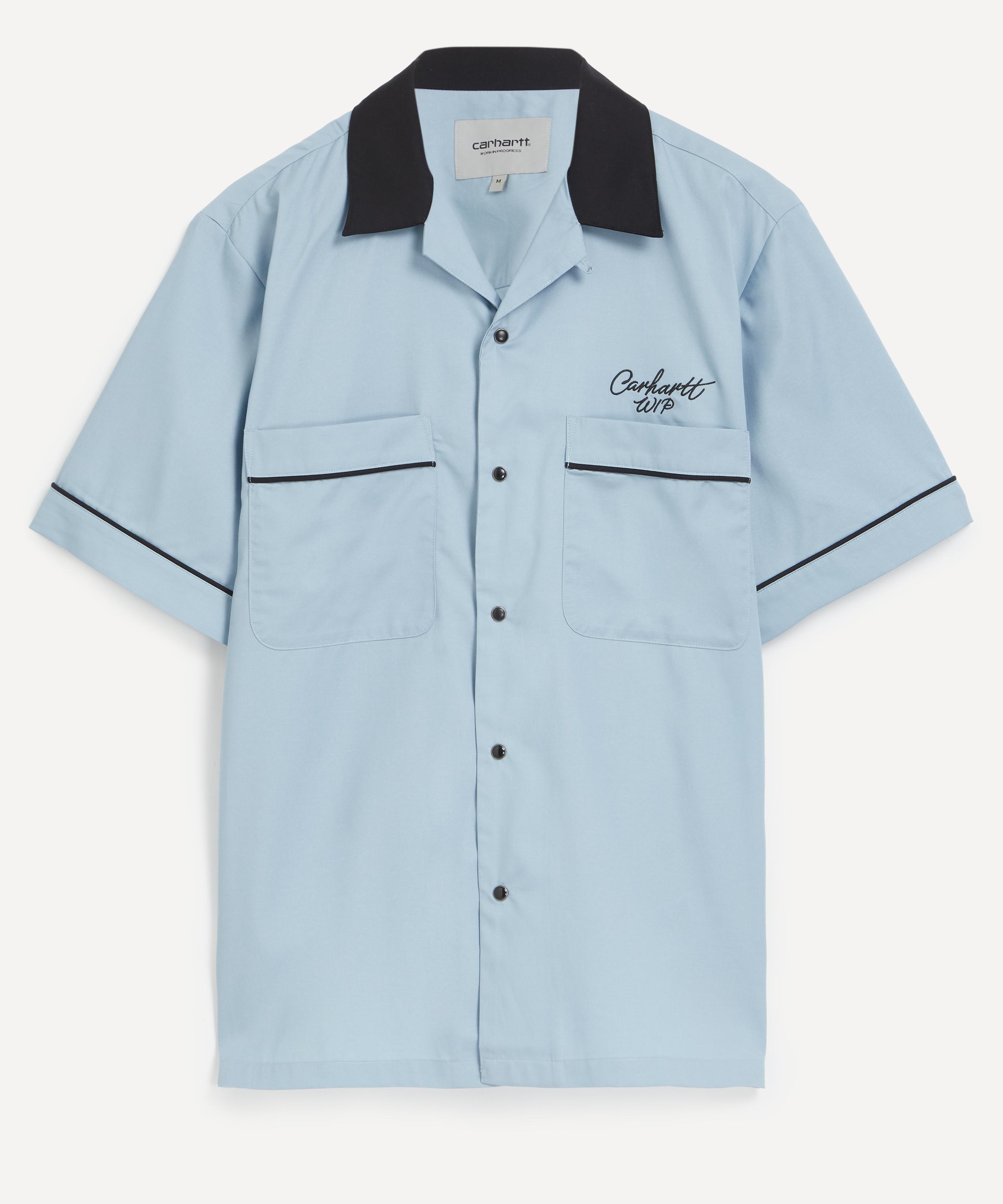 Carhartt WIP - Blue Bowl Short-Sleeve Shirt image number 0