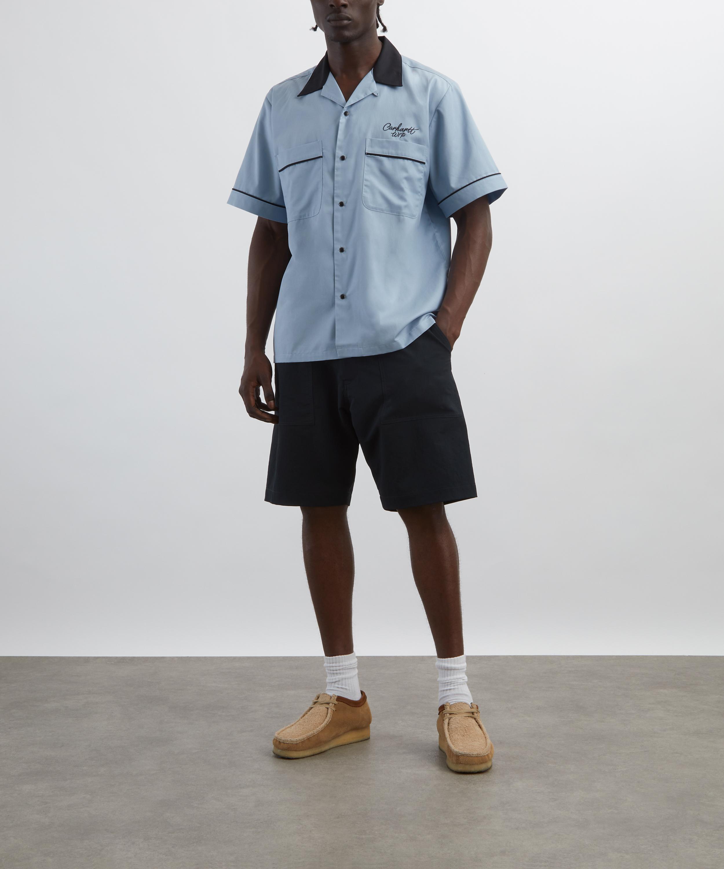 Carhartt WIP - Blue Bowl Short-Sleeve Shirt image number 1
