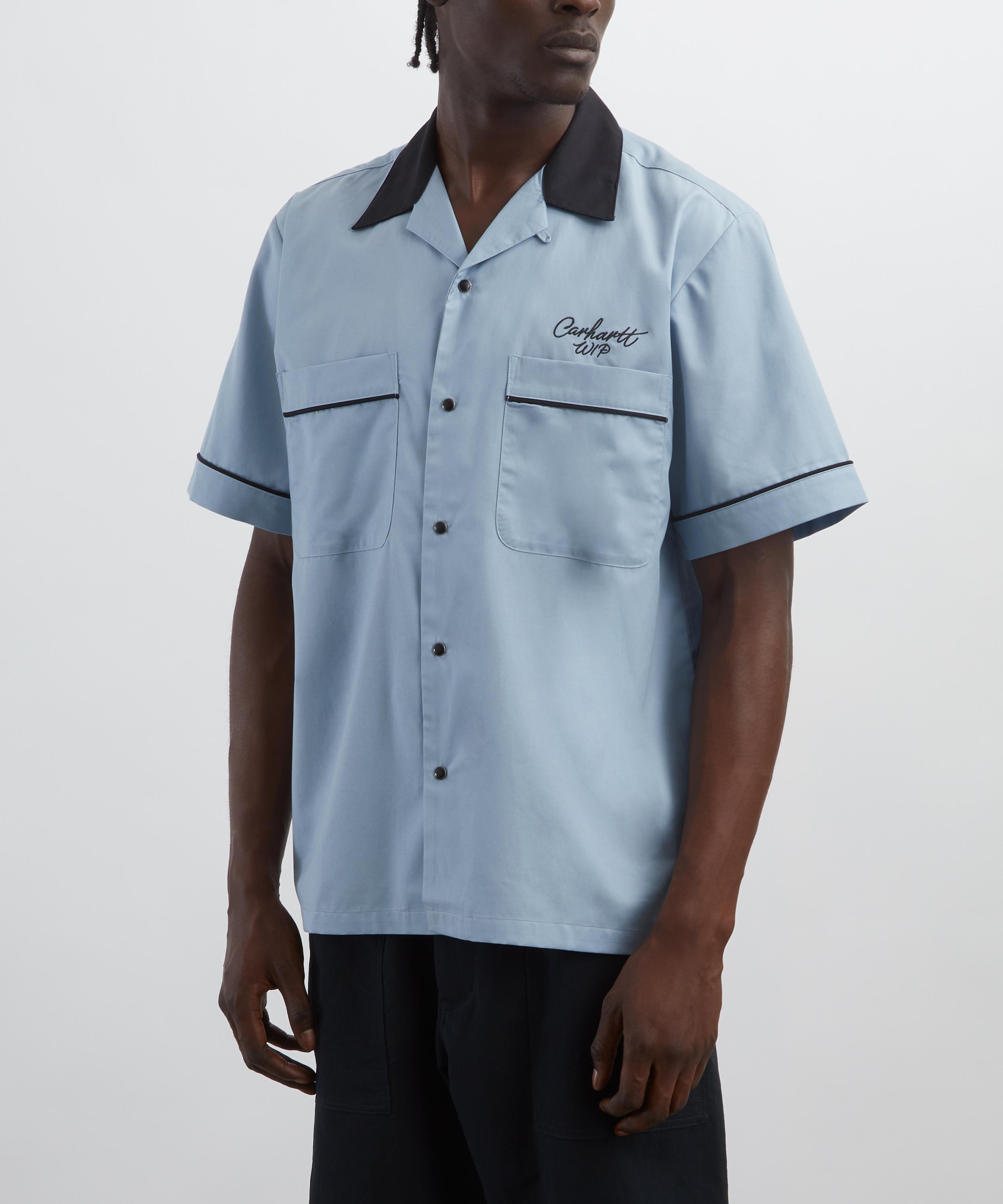 Carhartt WIP - Blue Bowl Short-Sleeve Shirt image number 2