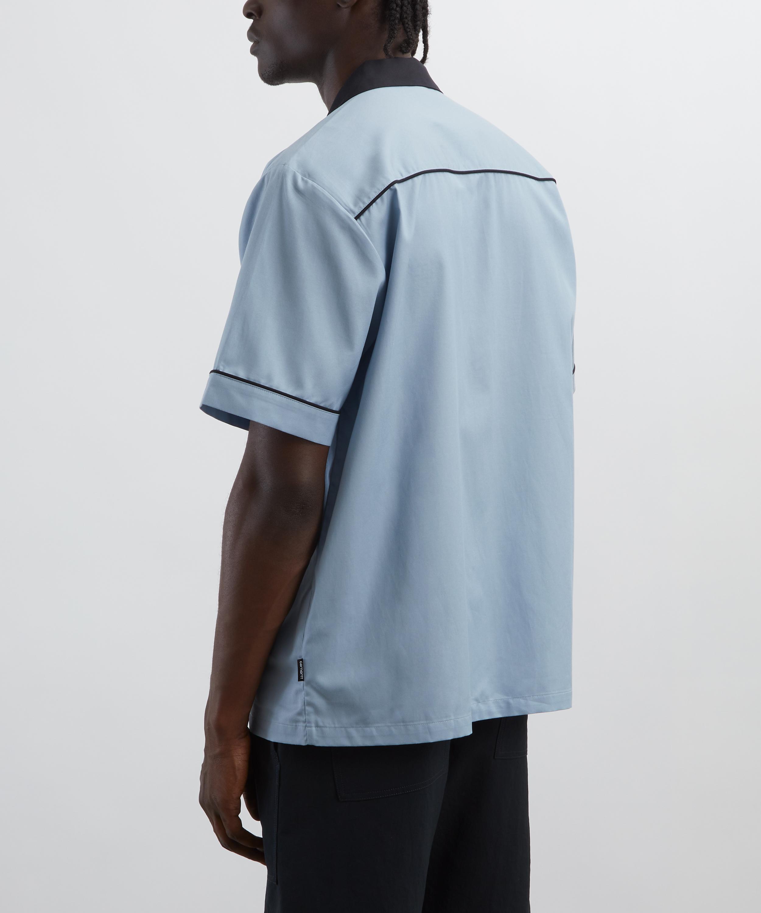Carhartt WIP - Blue Bowl Short-Sleeve Shirt image number 3