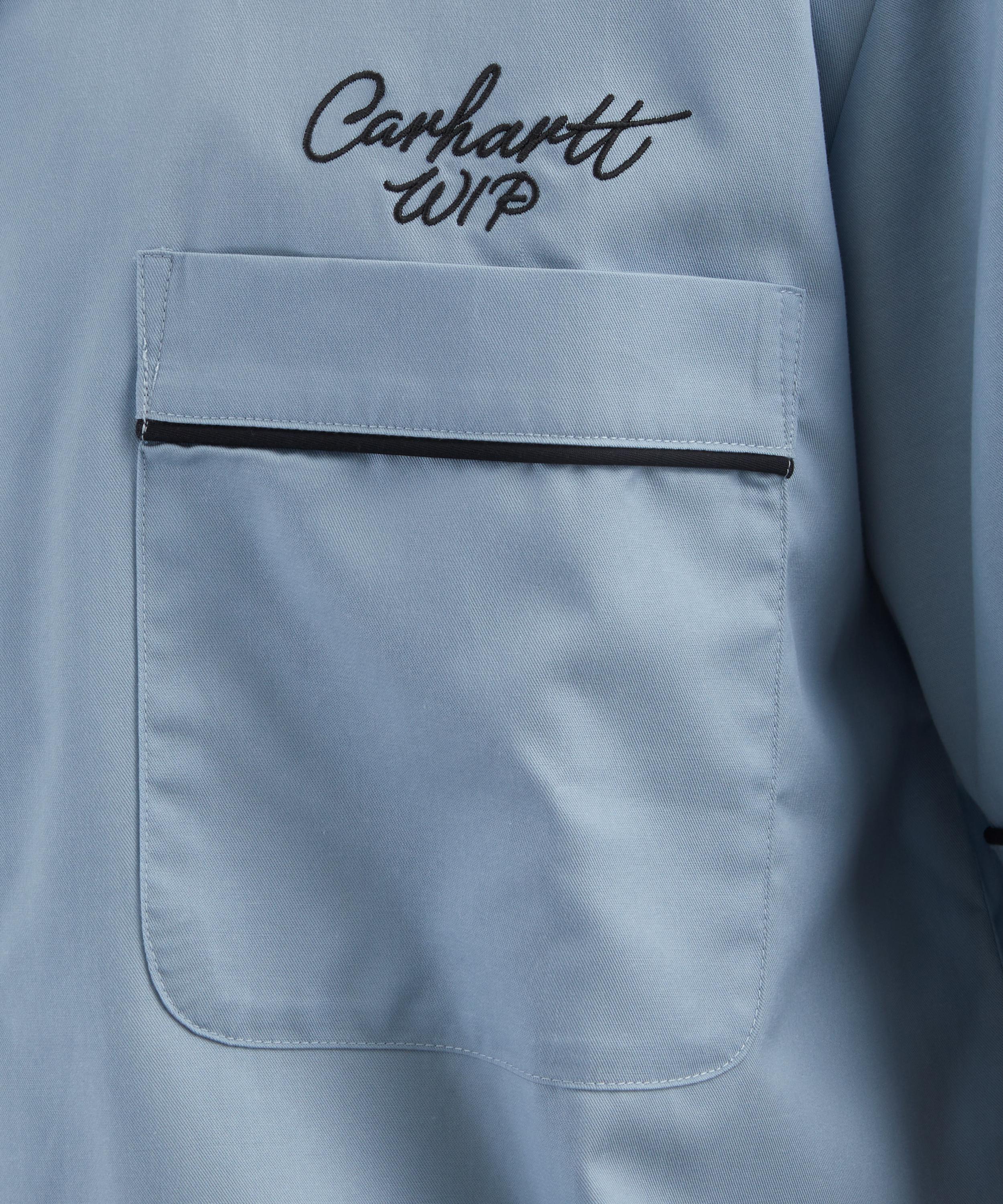 Carhartt WIP - Blue Bowl Short-Sleeve Shirt image number 4