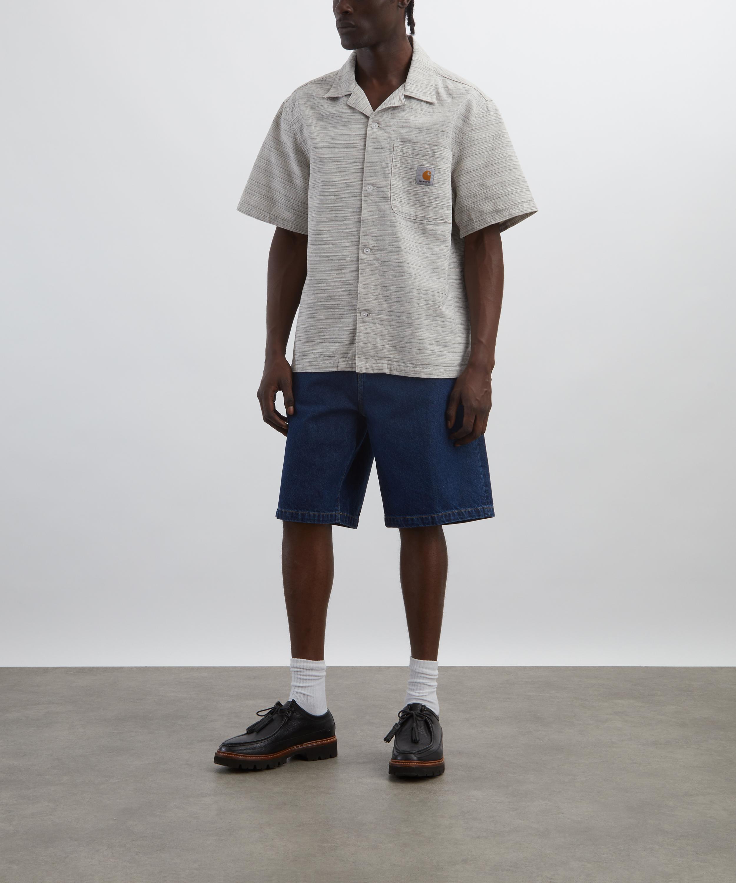 Carhartt WIP - Short-Sleeve Jacquard Stripe Gellar Shirt image number 1