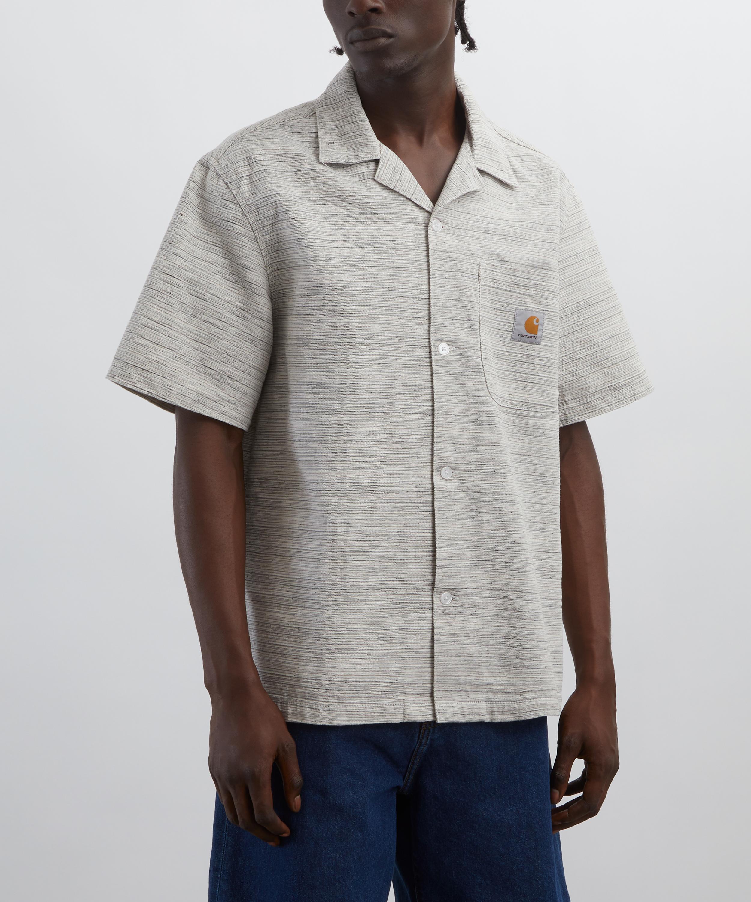 Carhartt WIP - Short-Sleeve Jacquard Stripe Gellar Shirt image number 2