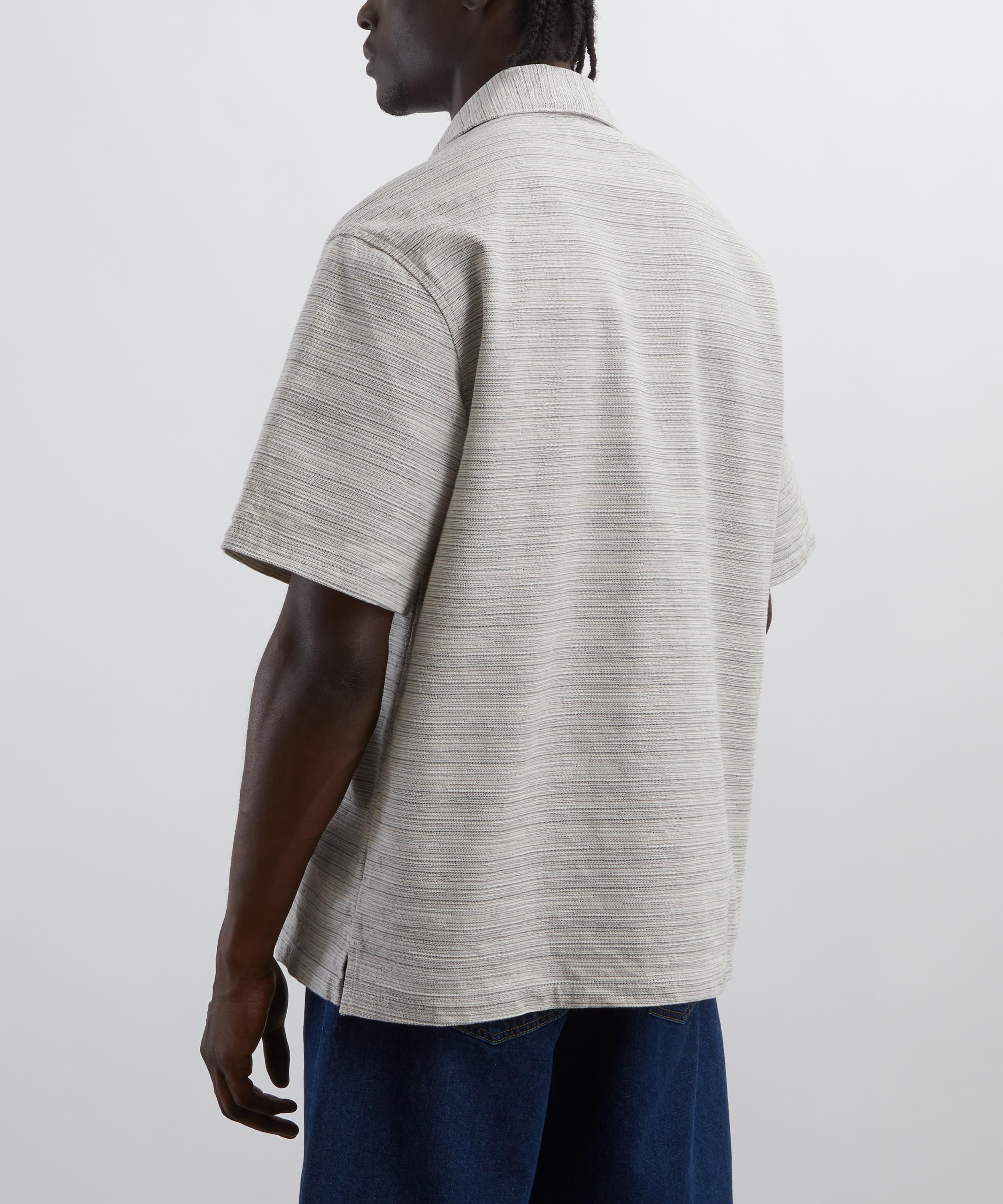 Carhartt WIP - Short-Sleeve Jacquard Stripe Gellar Shirt image number 3