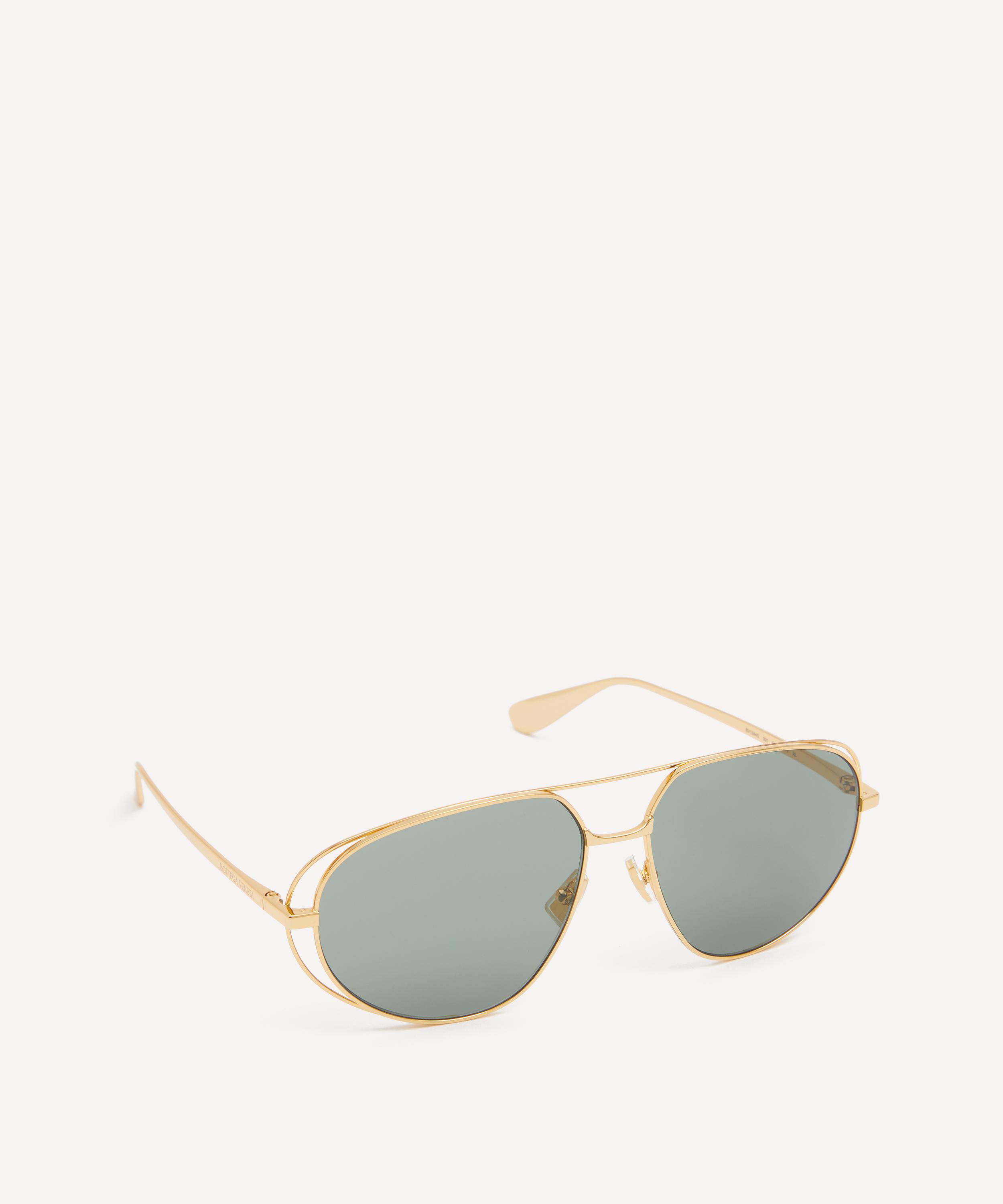 Bottega Veneta - Aviator Sunglasses image number 1